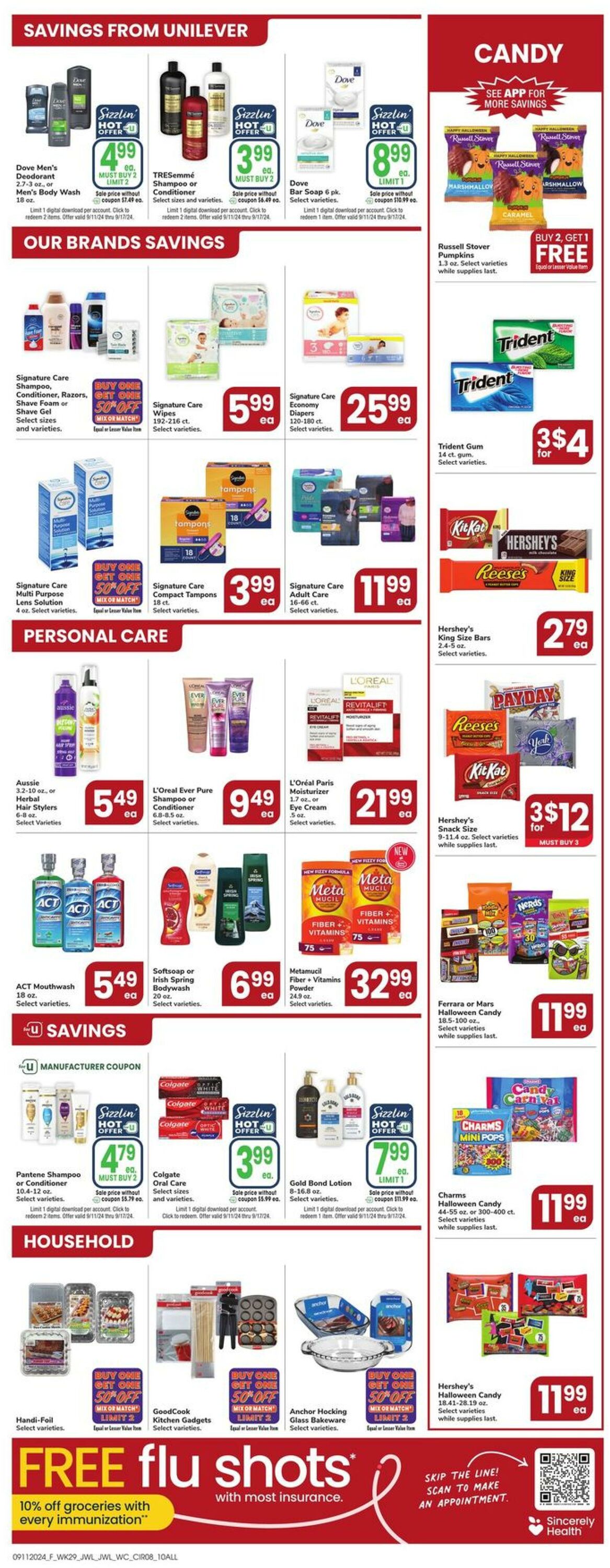 Weekly ad Jewel Osco 09/11/2024 - 09/17/2024