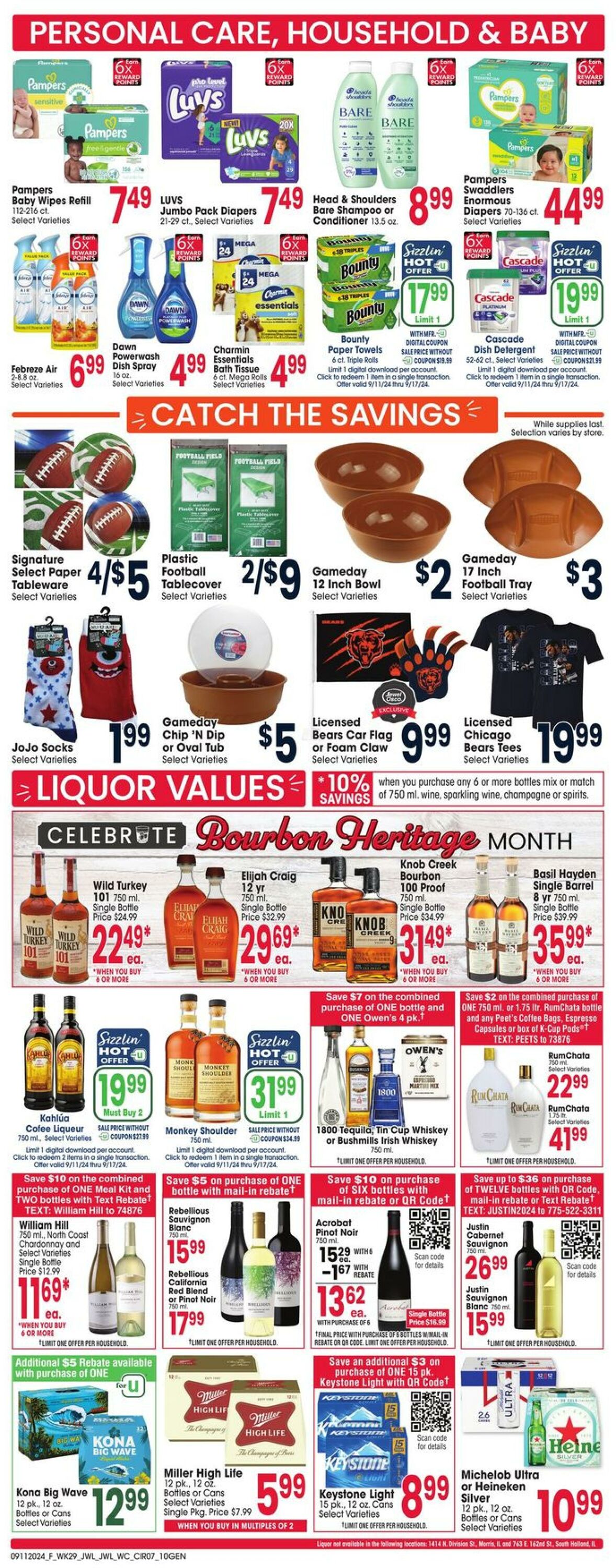 Weekly ad Jewel Osco 09/11/2024 - 09/17/2024