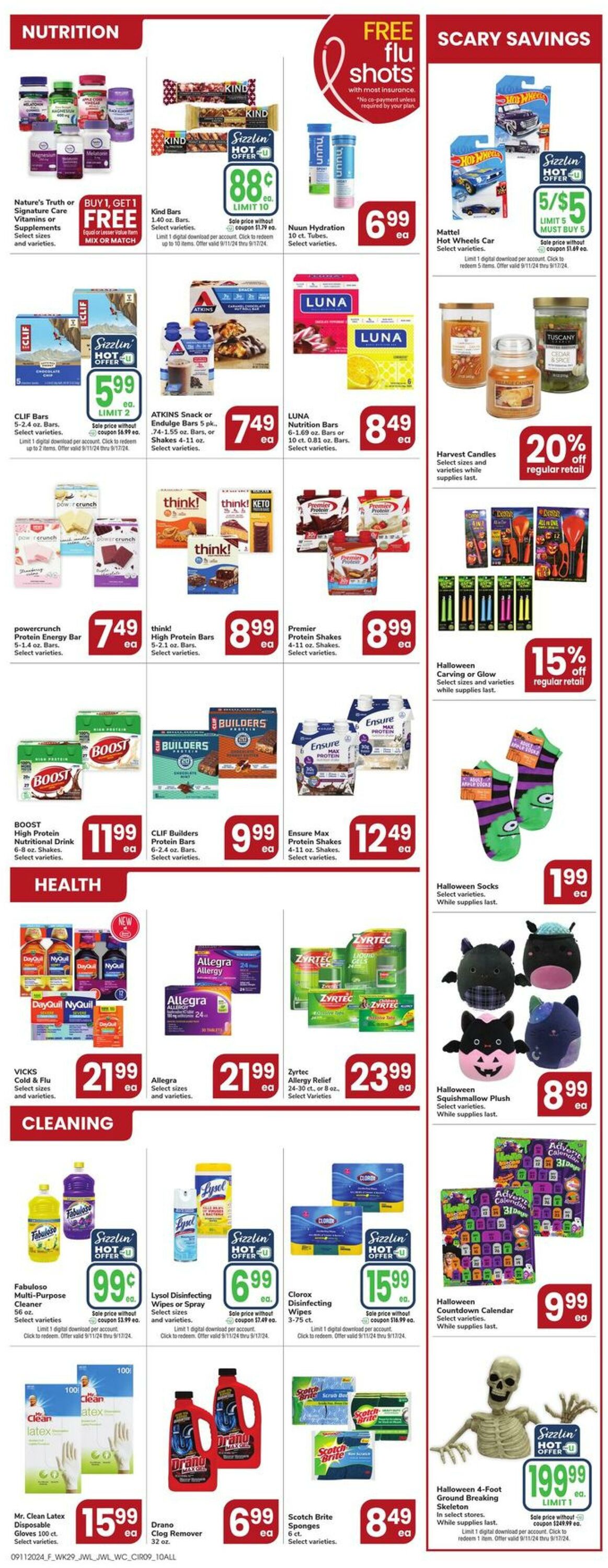 Weekly ad Jewel Osco 09/11/2024 - 09/17/2024