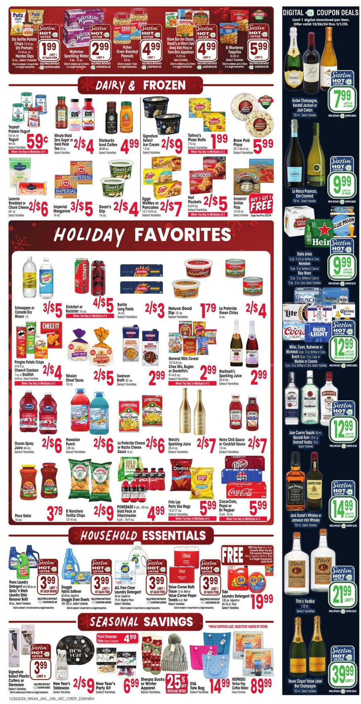 Weekly ad Jewel Osco 12/26/2024 - 01/01/2025