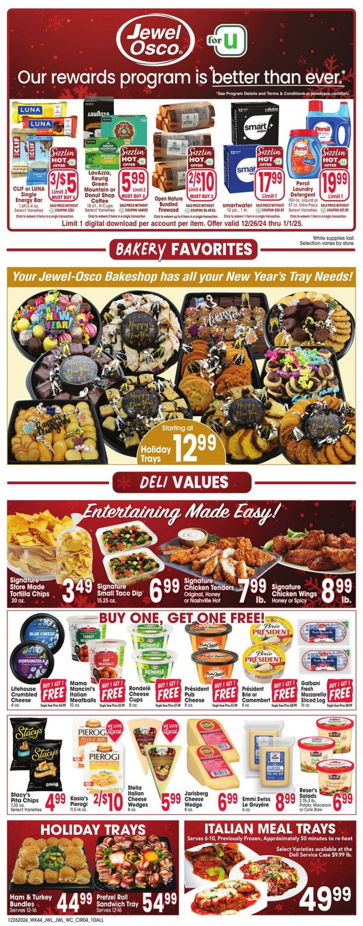 Weekly ad Jewel Osco 12/26/2024 - 01/01/2025