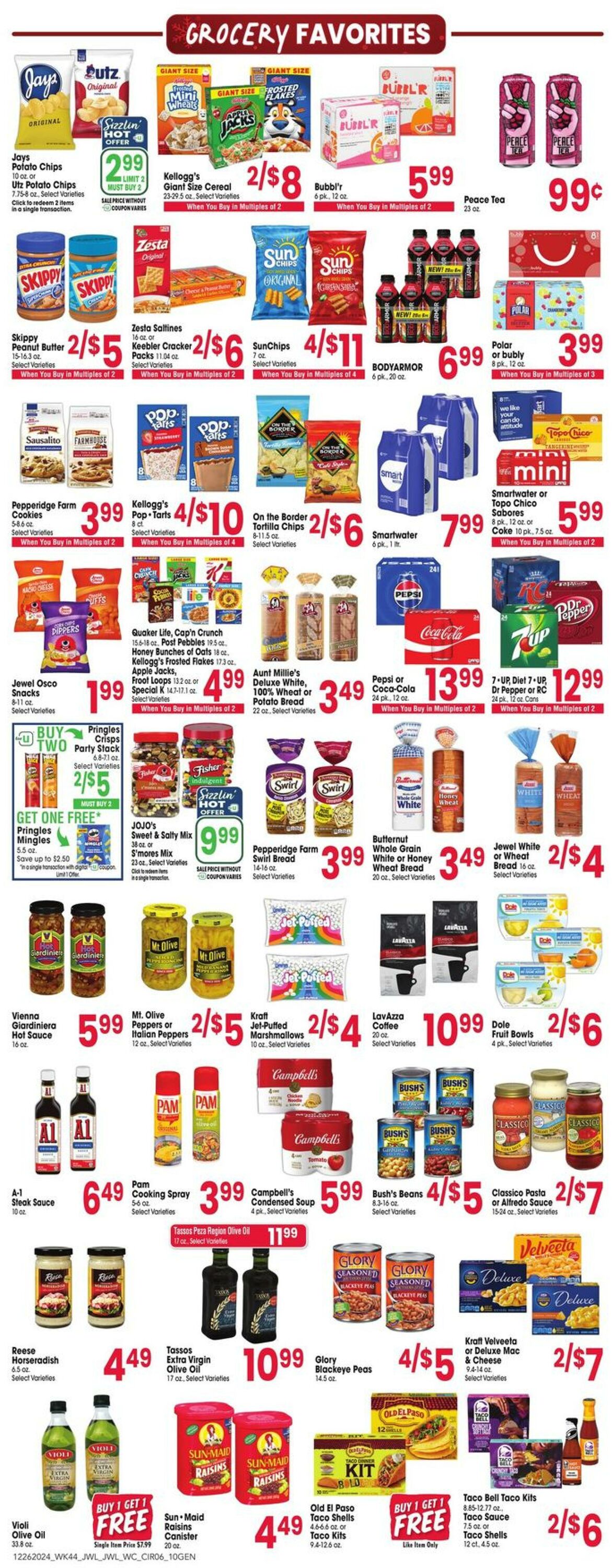 Weekly ad Jewel Osco 12/26/2024 - 01/01/2025