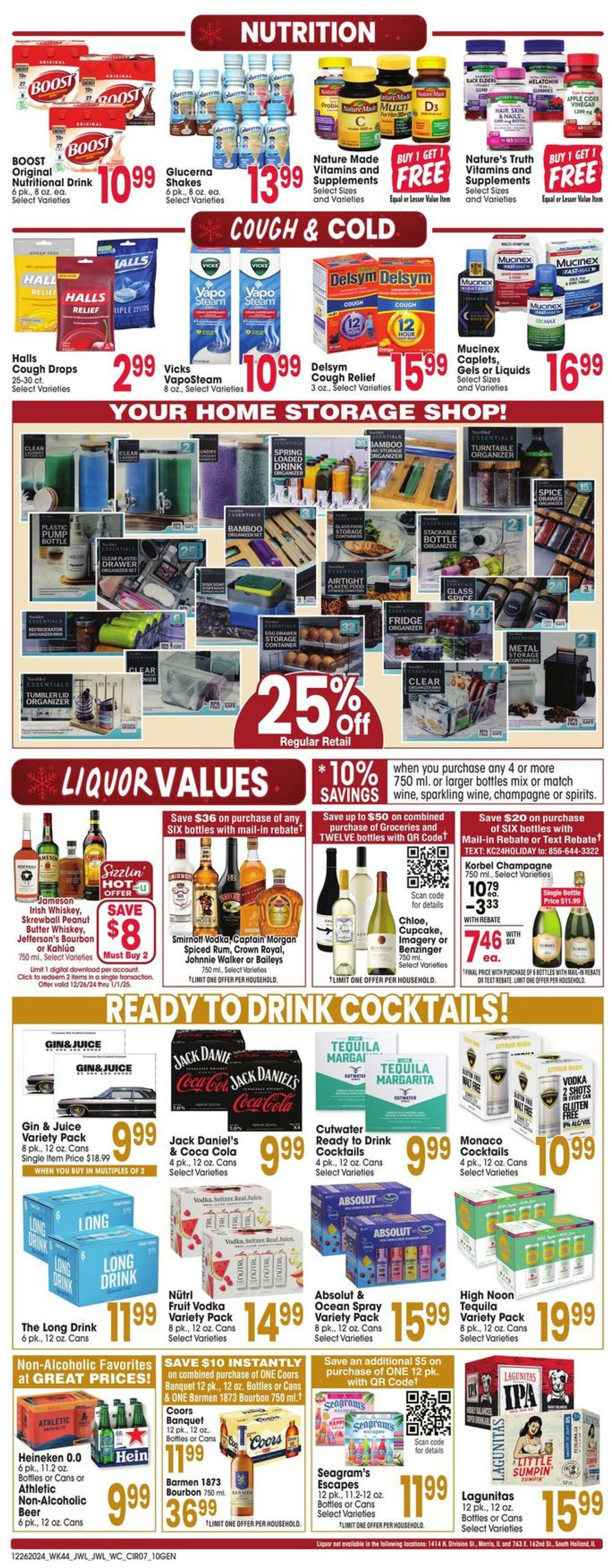 Weekly ad Jewel Osco 12/26/2024 - 01/01/2025