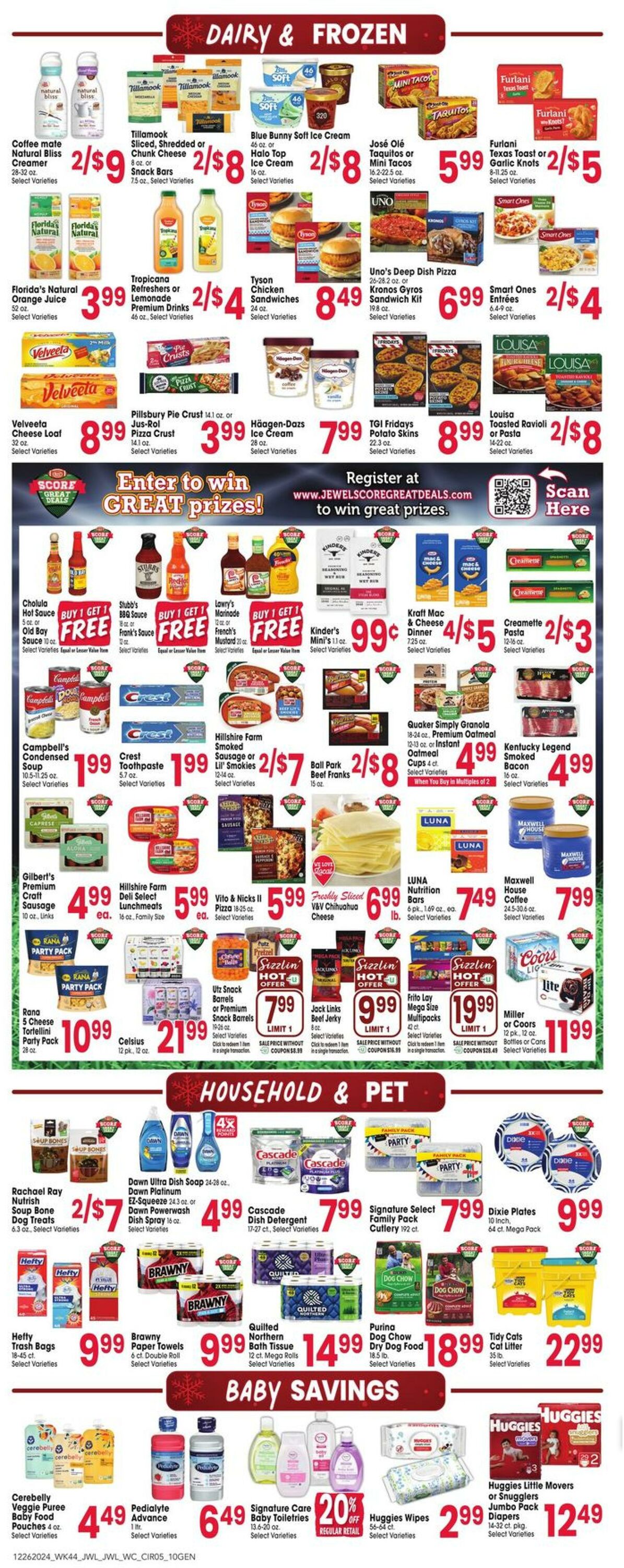 Weekly ad Jewel Osco 12/26/2024 - 01/01/2025