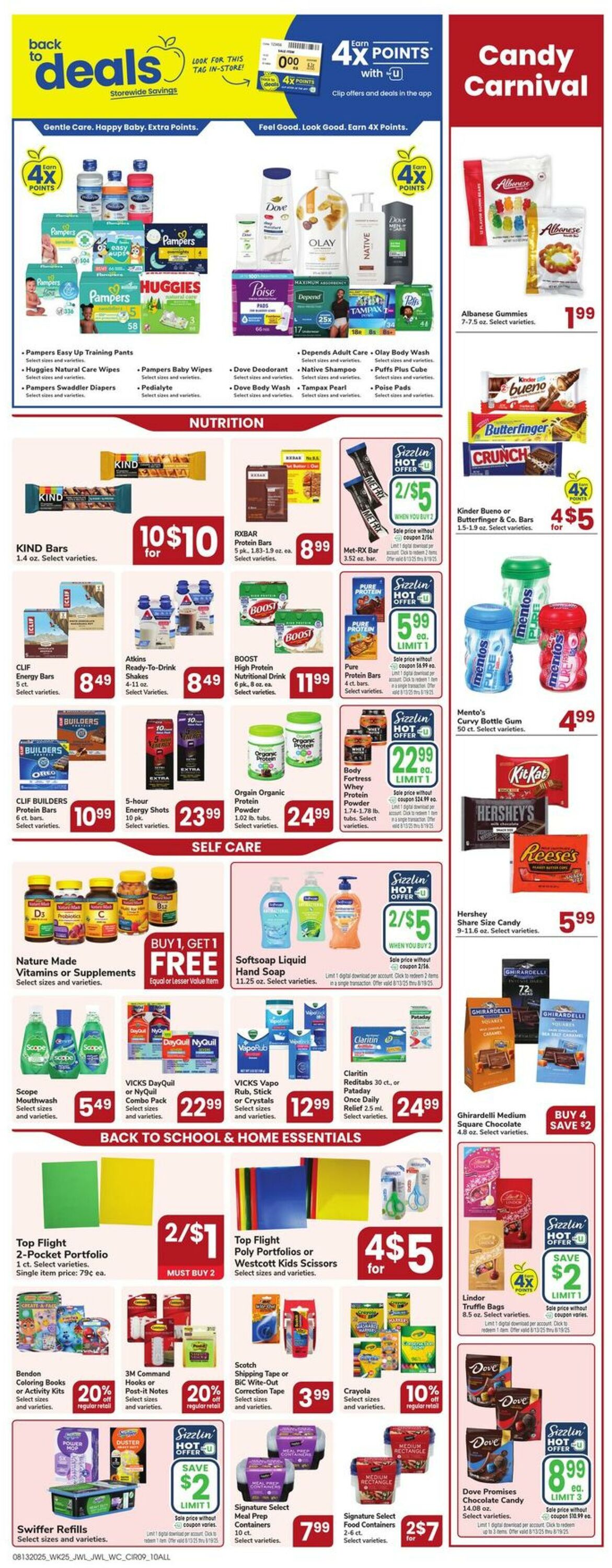 Weekly ad Jewel Osco 08/13/2025 - 08/19/2025