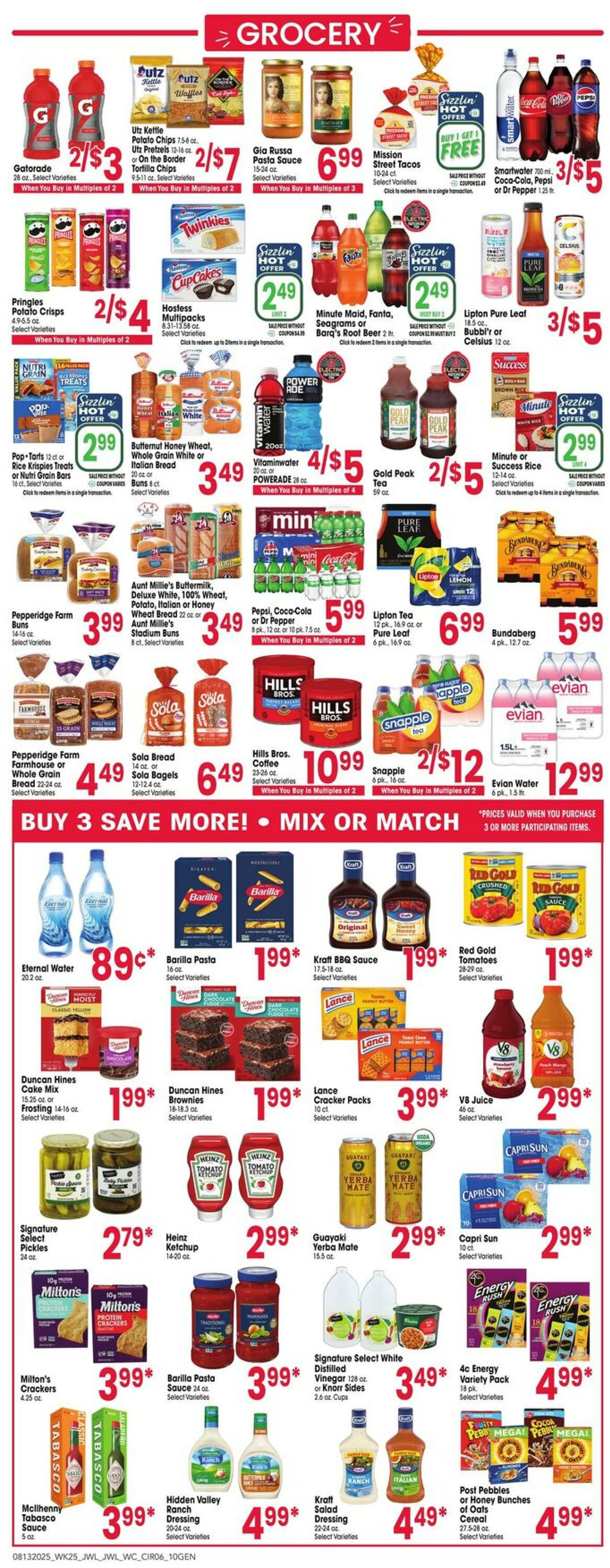 Weekly ad Jewel Osco 08/13/2025 - 08/19/2025