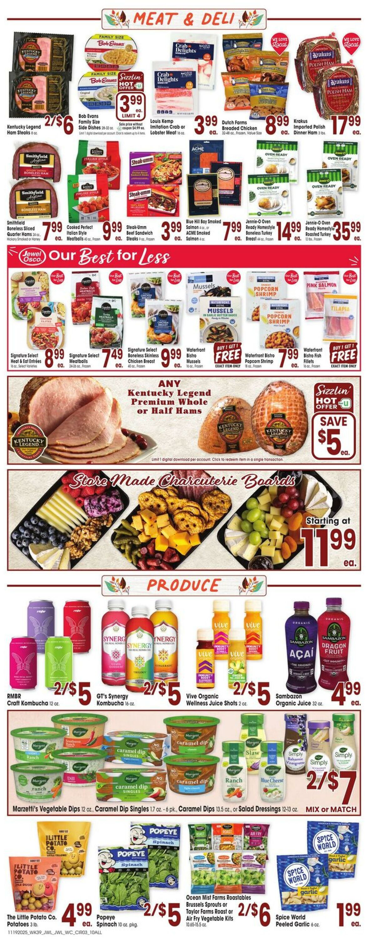 Weekly ad Jewel Osco 11/19/2025 - 11/27/2025