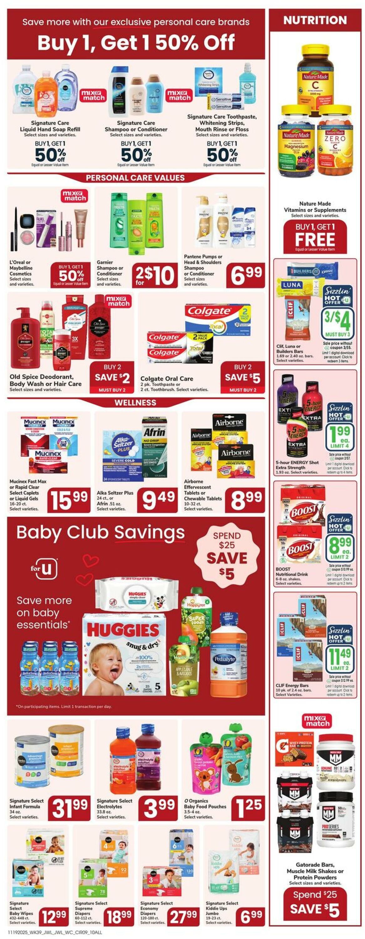 Weekly ad Jewel Osco 11/19/2025 - 11/27/2025