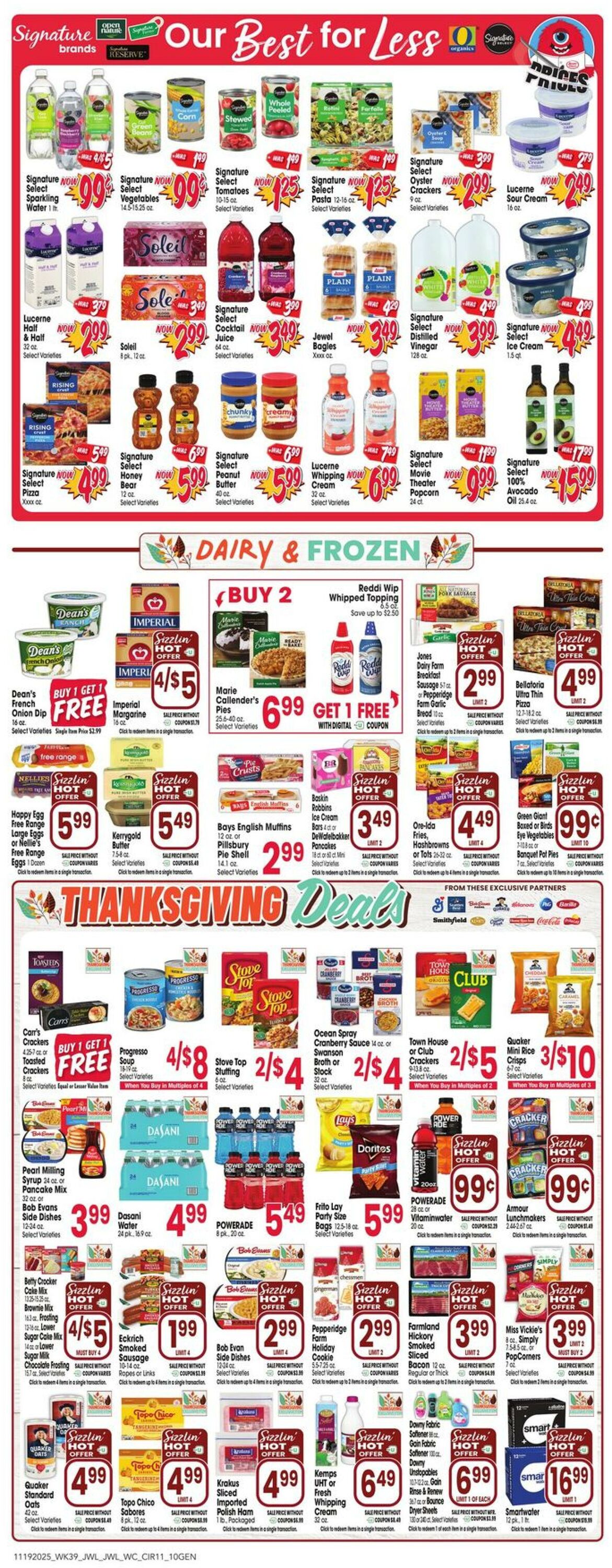 Weekly ad Jewel Osco 11/19/2025 - 11/27/2025