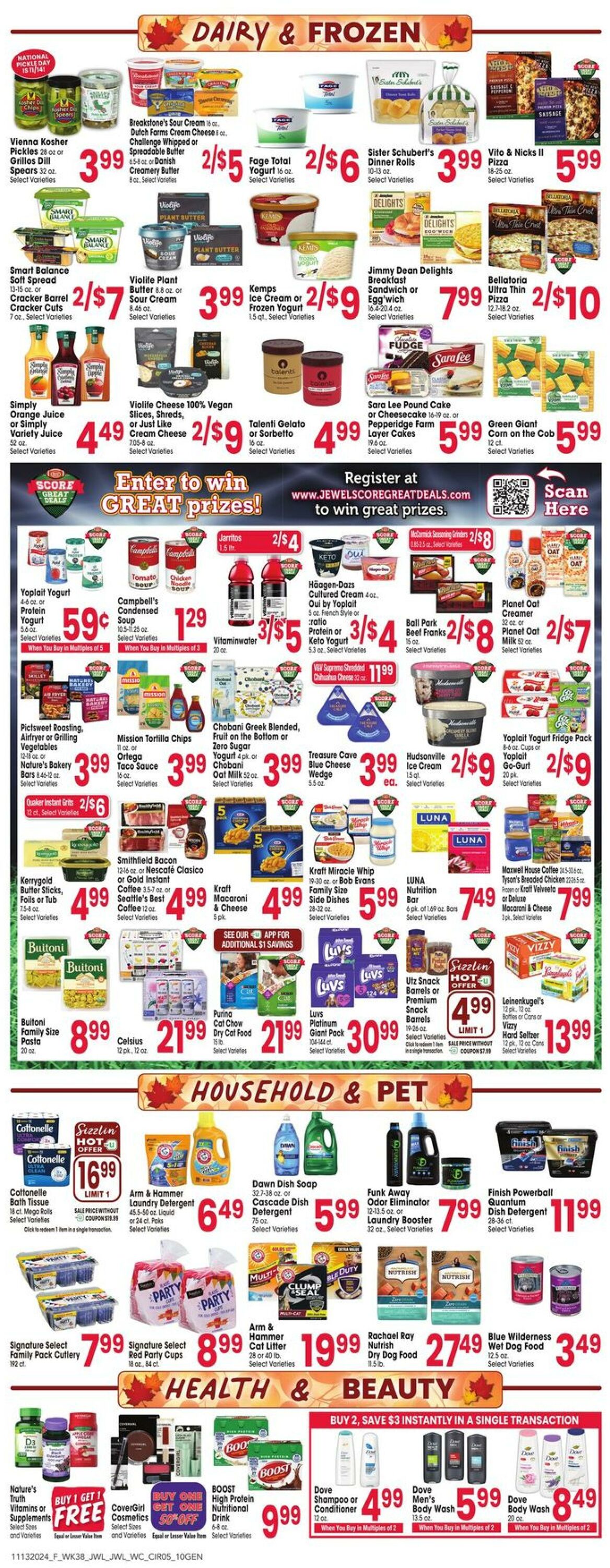 Weekly ad Jewel Osco 11/13/2024 - 11/19/2024