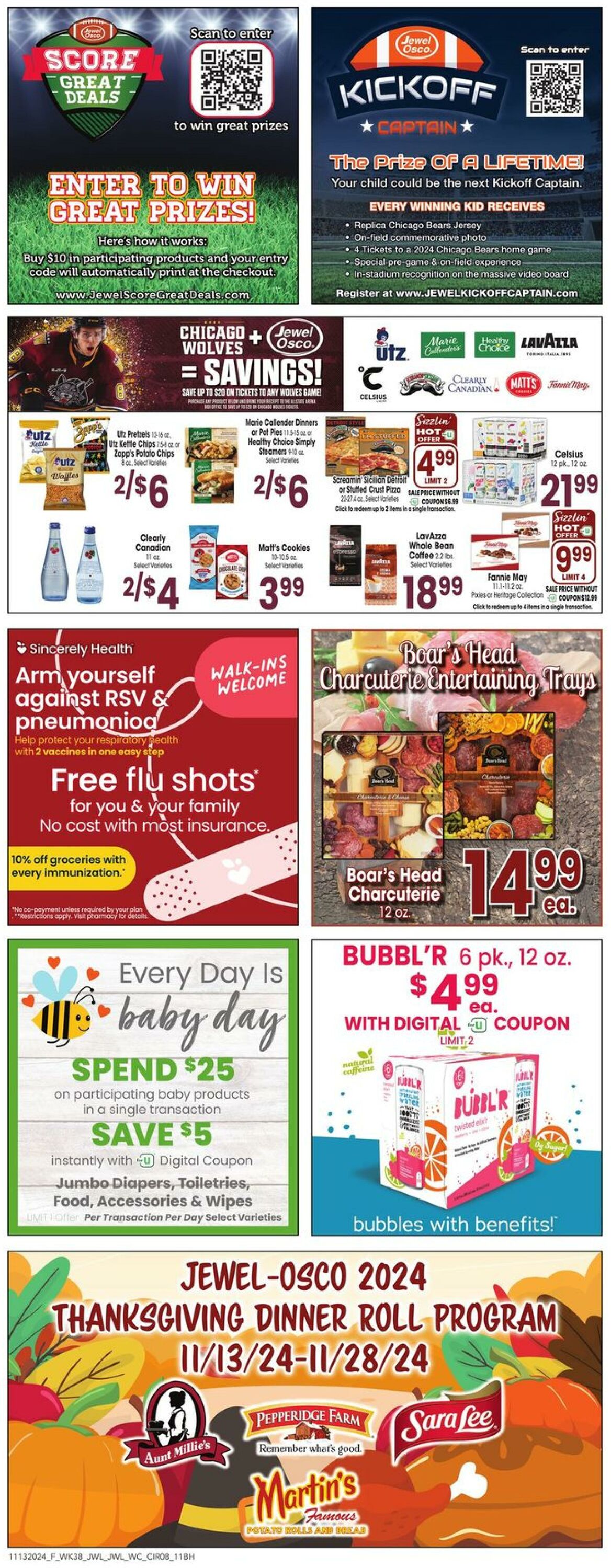 Weekly ad Jewel Osco 11/13/2024 - 11/19/2024