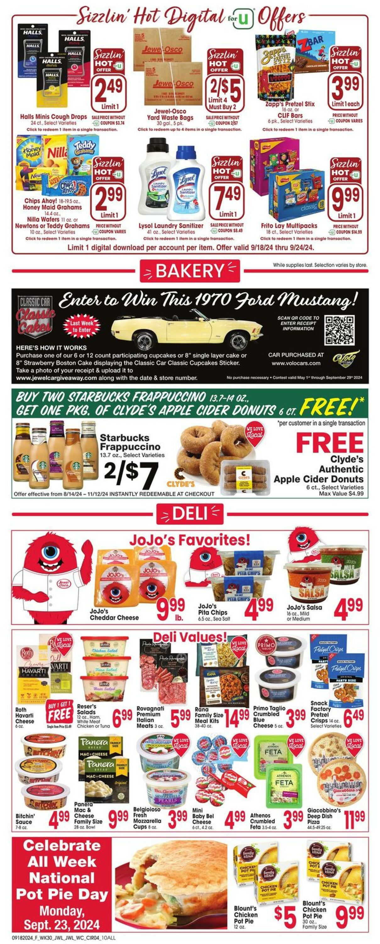 Weekly ad Jewel Osco 09/18/2024 - 09/24/2024