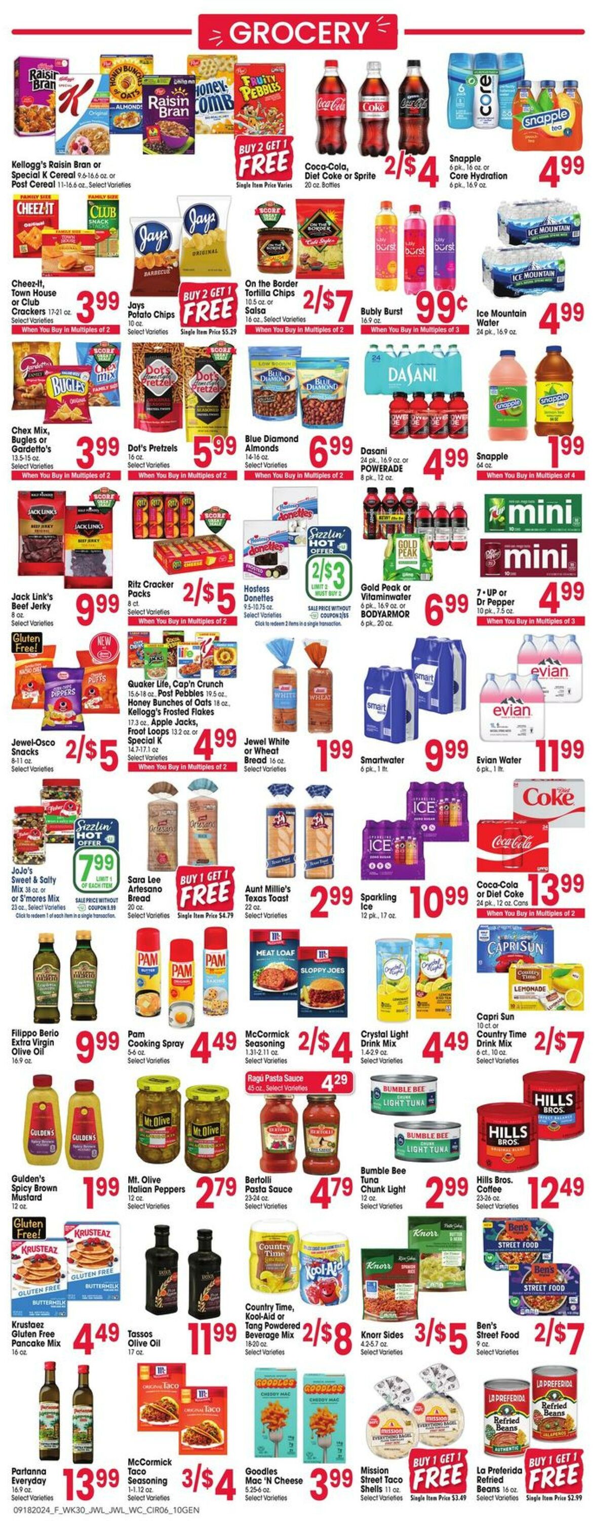 Weekly ad Jewel Osco 09/18/2024 - 09/24/2024