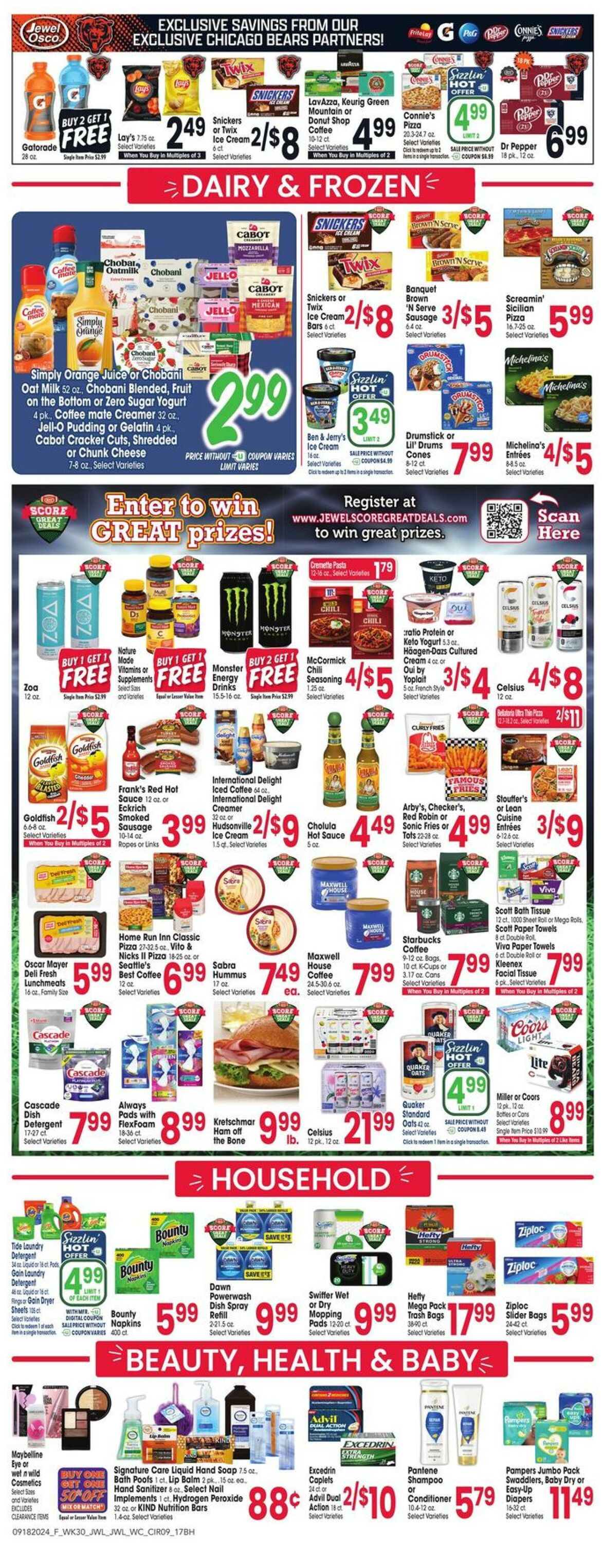 Weekly ad Jewel Osco 09/18/2024 - 09/24/2024