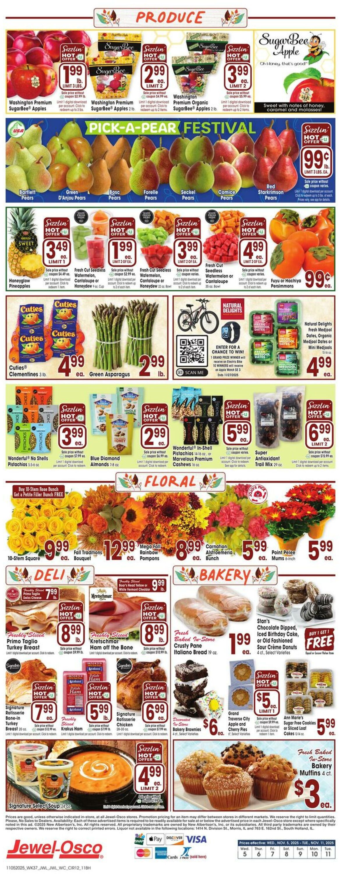 Weekly ad Jewel Osco 11/05/2025 - 11/11/2025