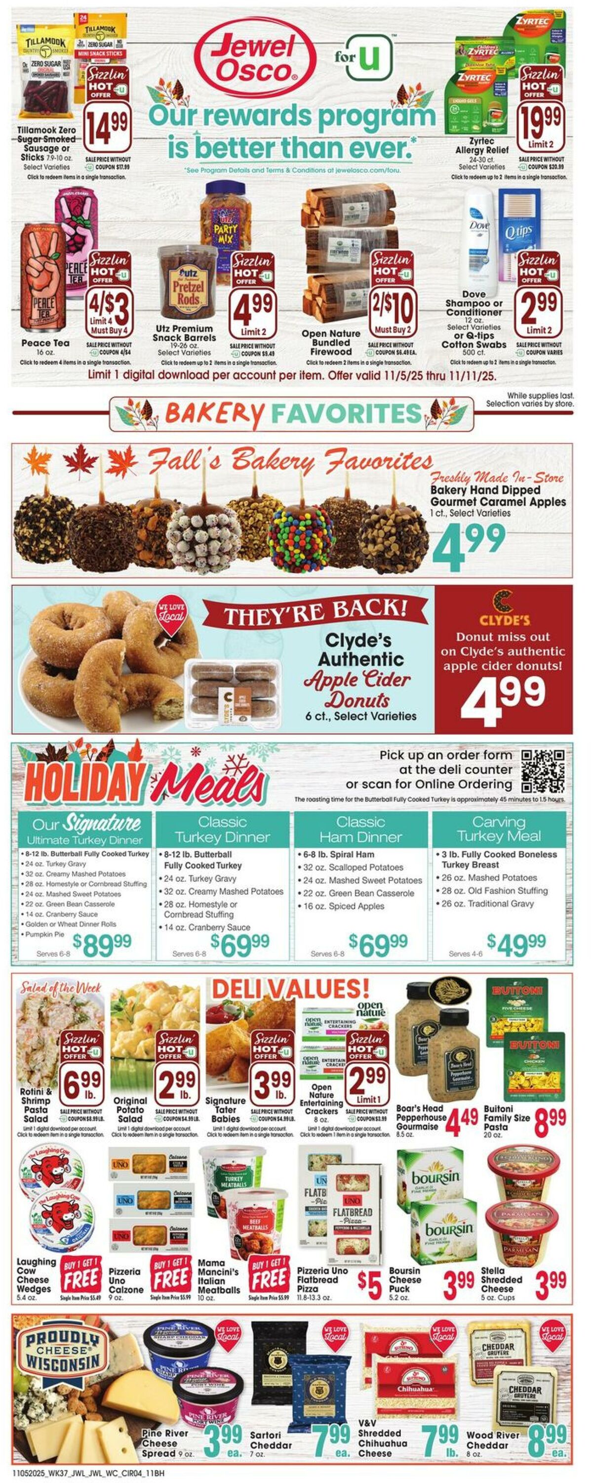 Weekly ad Jewel Osco 11/05/2025 - 11/11/2025