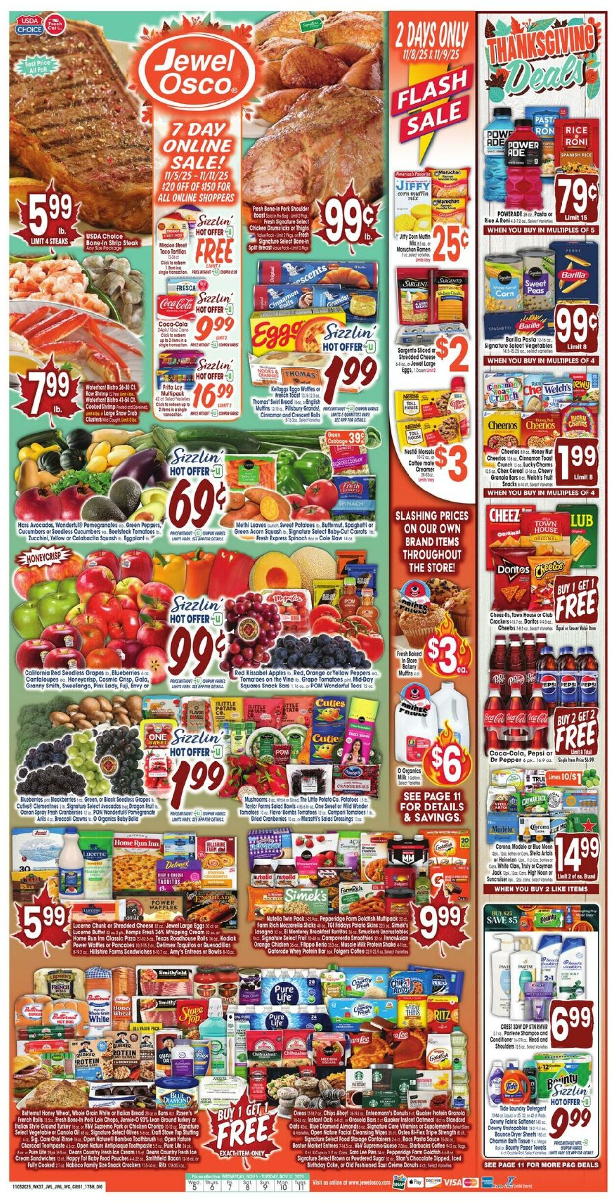 Weekly ad Jewel Osco 11/05/2025 - 11/11/2025