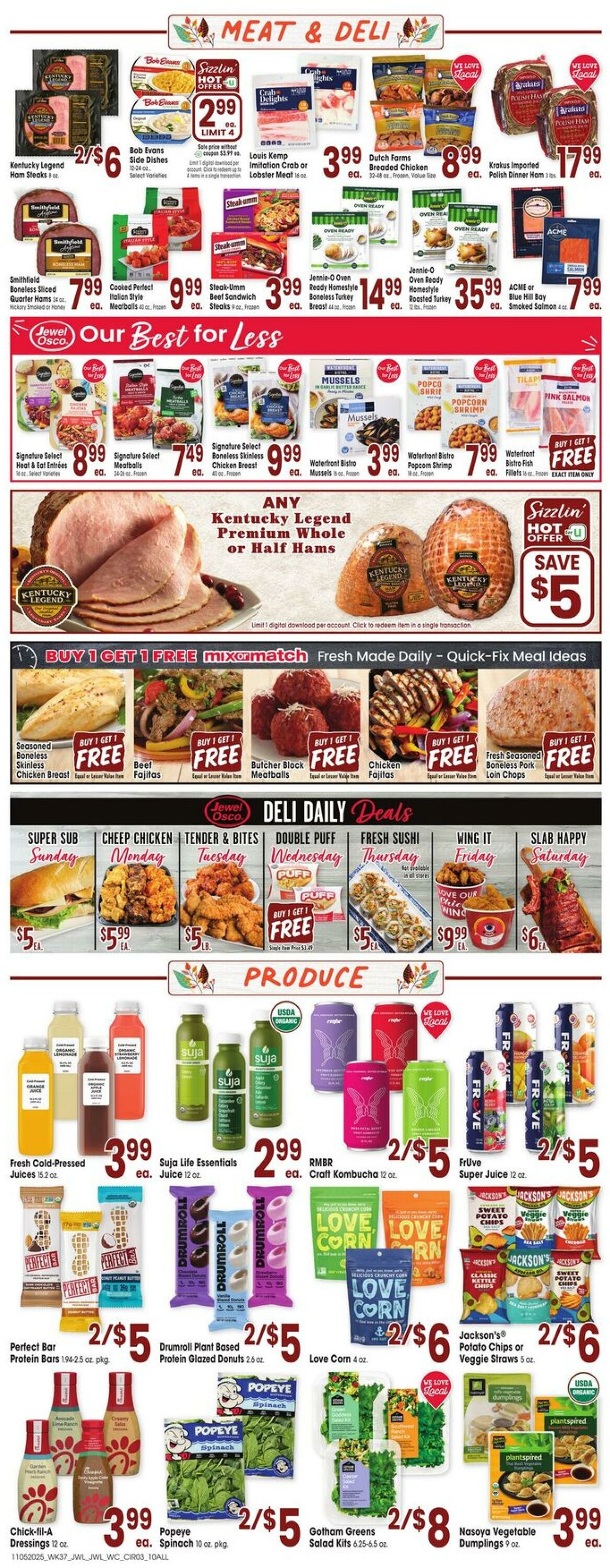 Weekly ad Jewel Osco 11/05/2025 - 11/11/2025