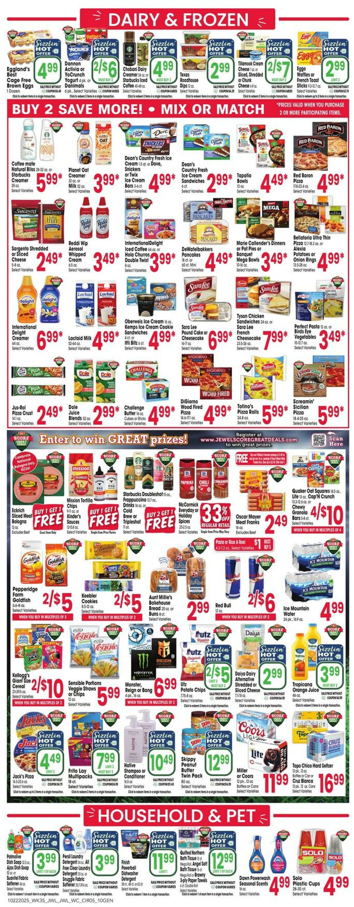 Weekly ad Jewel Osco 10/22/2025 - 10/28/2025