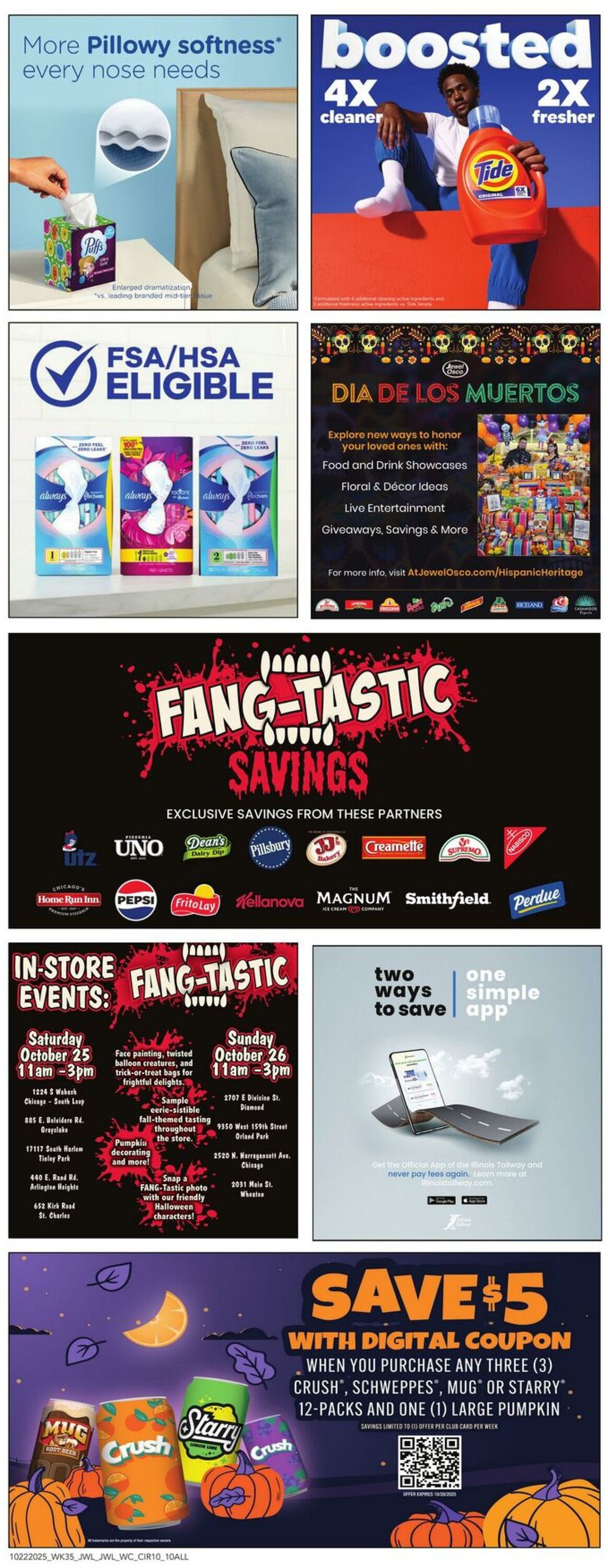Weekly ad Jewel Osco 10/22/2025 - 10/28/2025