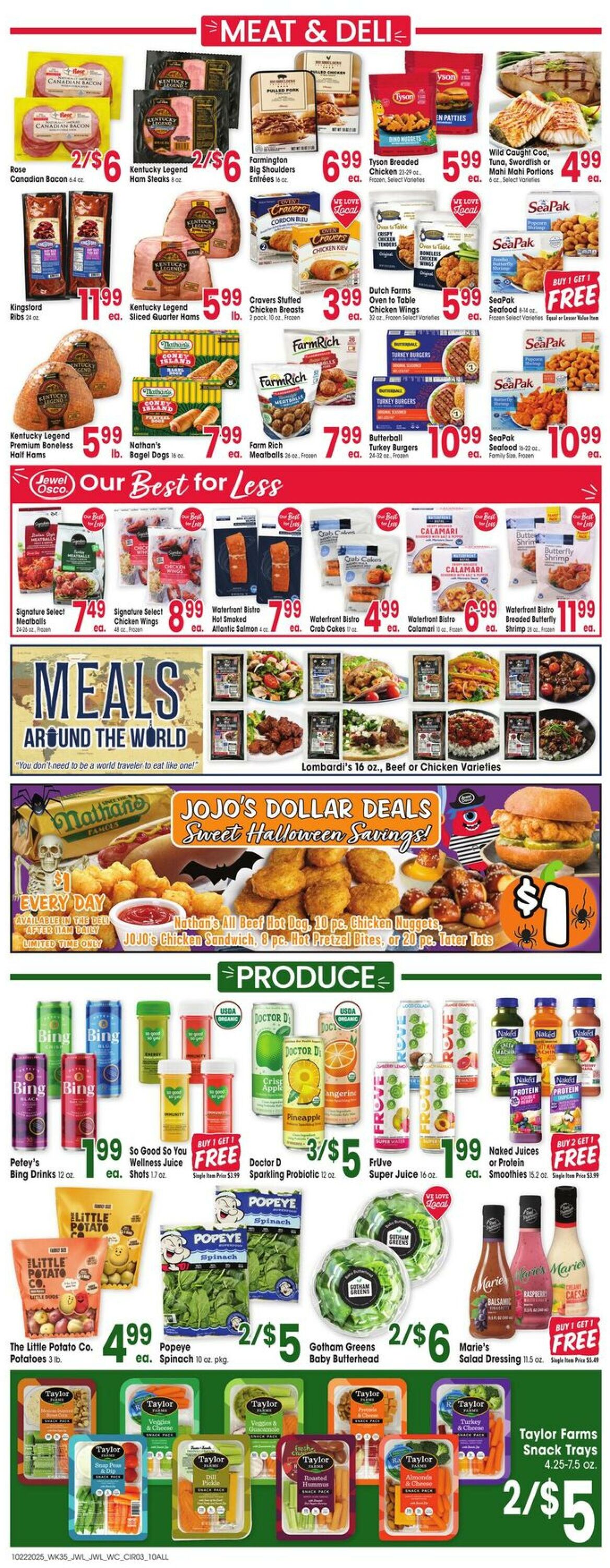 Weekly ad Jewel Osco 10/22/2025 - 10/28/2025