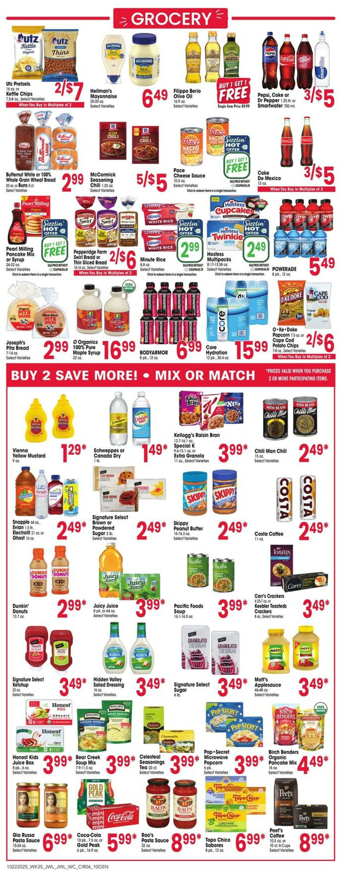 Weekly ad Jewel Osco 10/22/2025 - 10/28/2025