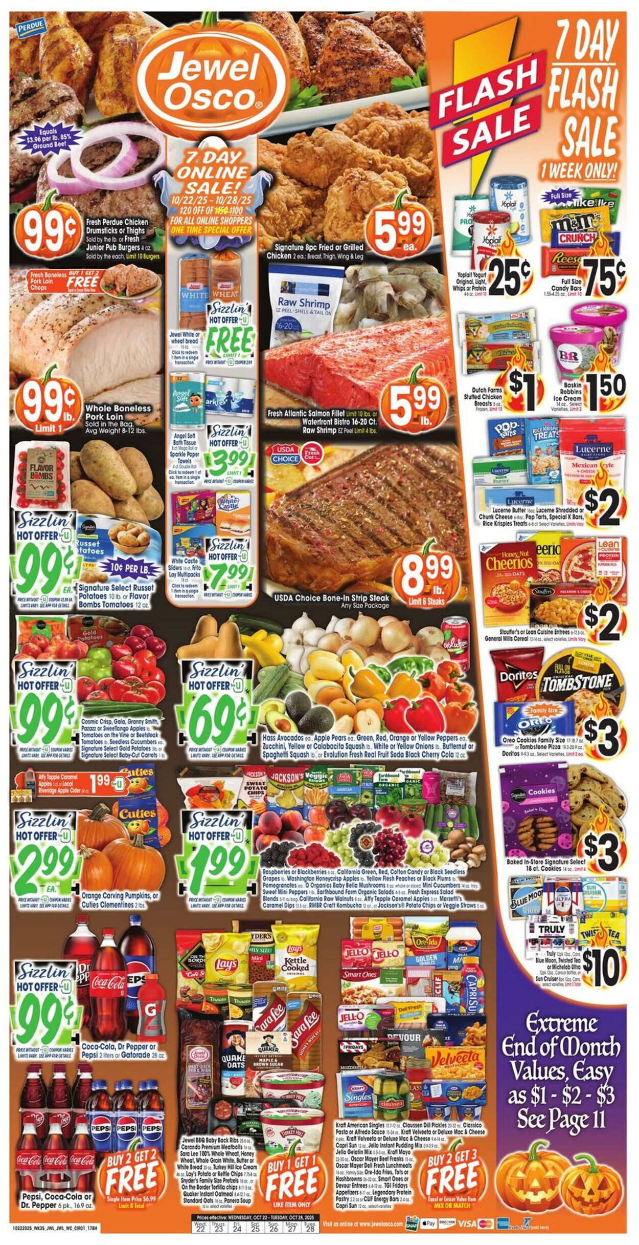 Weekly ad Jewel Osco 10/22/2025 - 10/28/2025