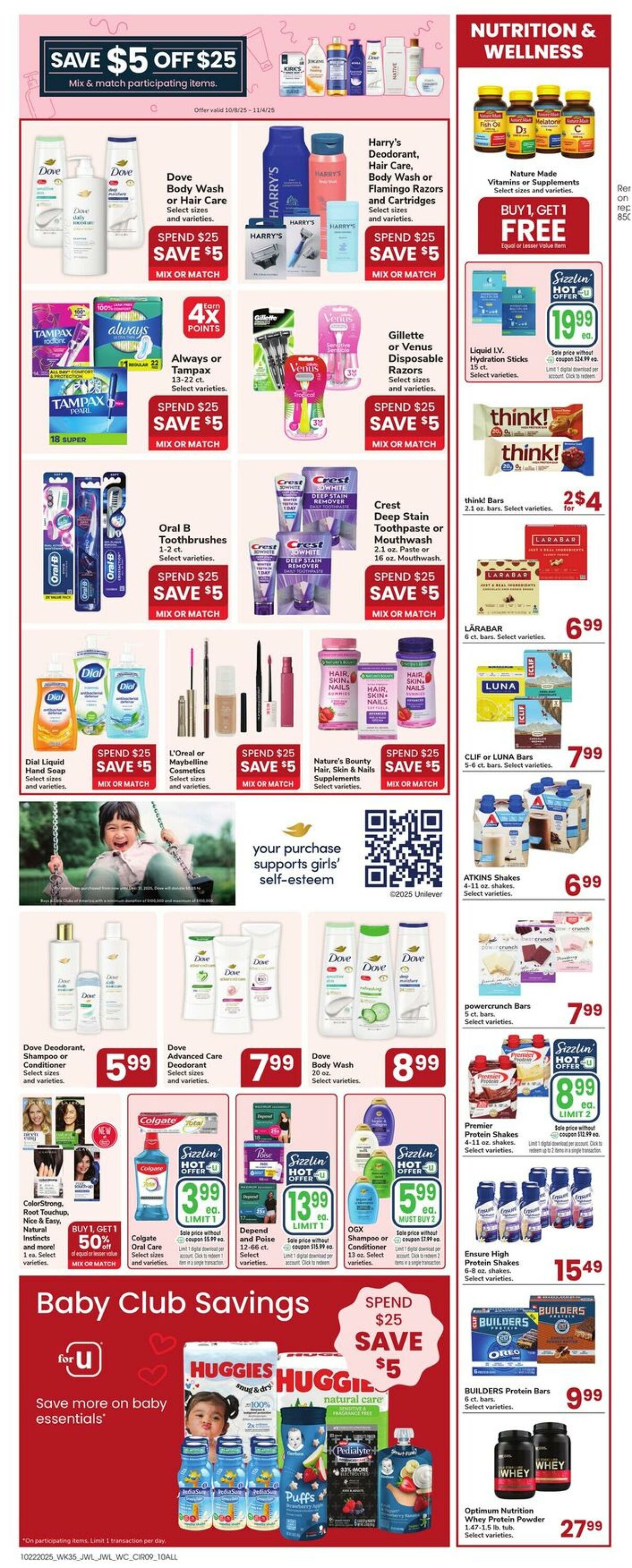 Weekly ad Jewel Osco 10/22/2025 - 10/28/2025