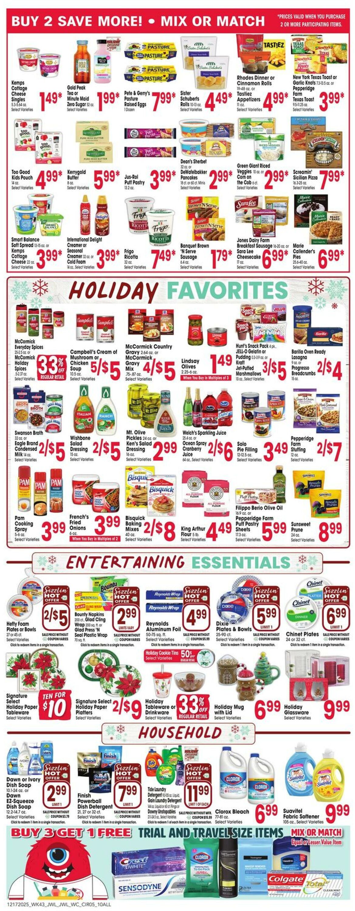Weekly ad Jewel Osco 12/17/2025 - 12/24/2025