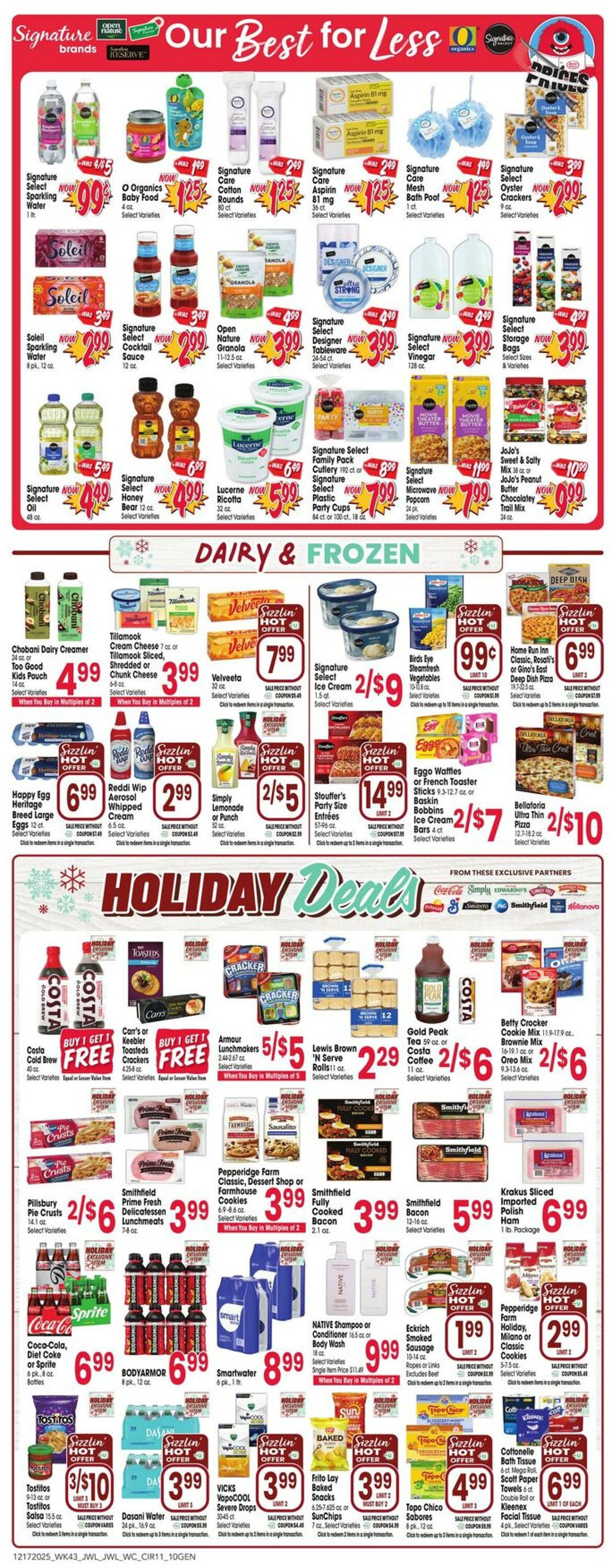 Weekly ad Jewel Osco 12/17/2025 - 12/24/2025