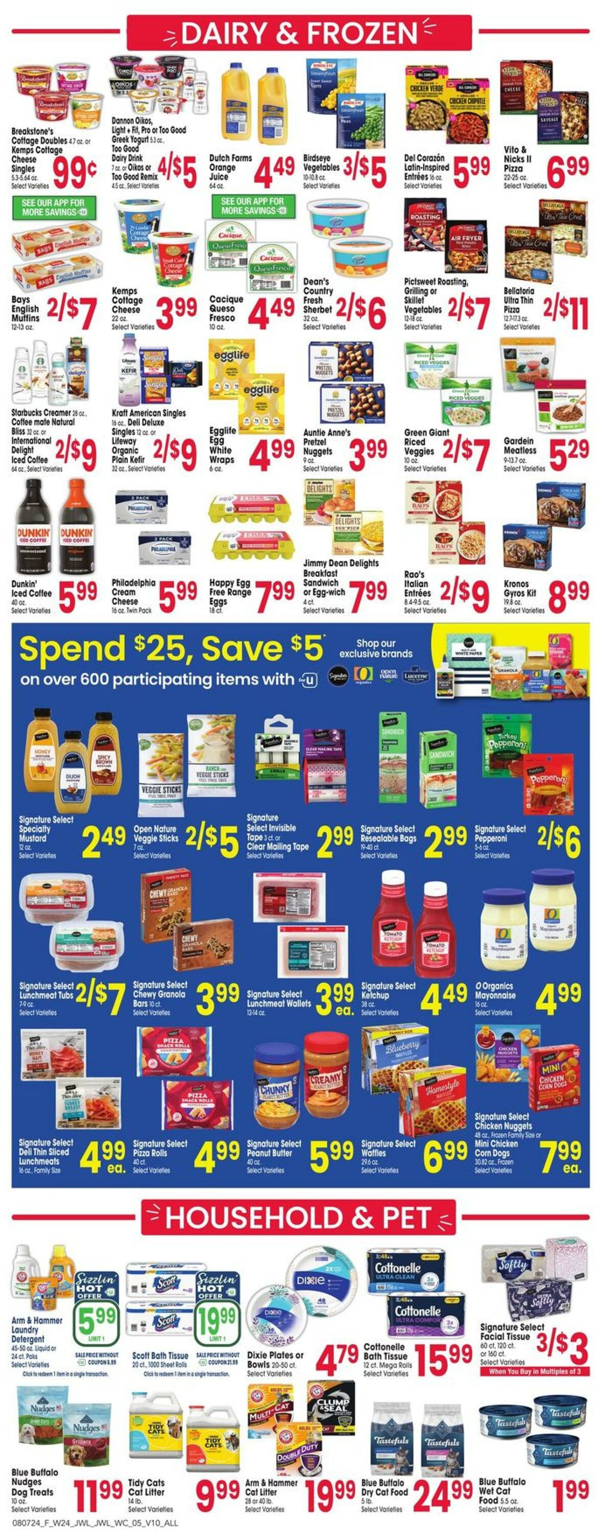 Weekly ad Jewel Osco 08/07/2024 - 08/13/2024