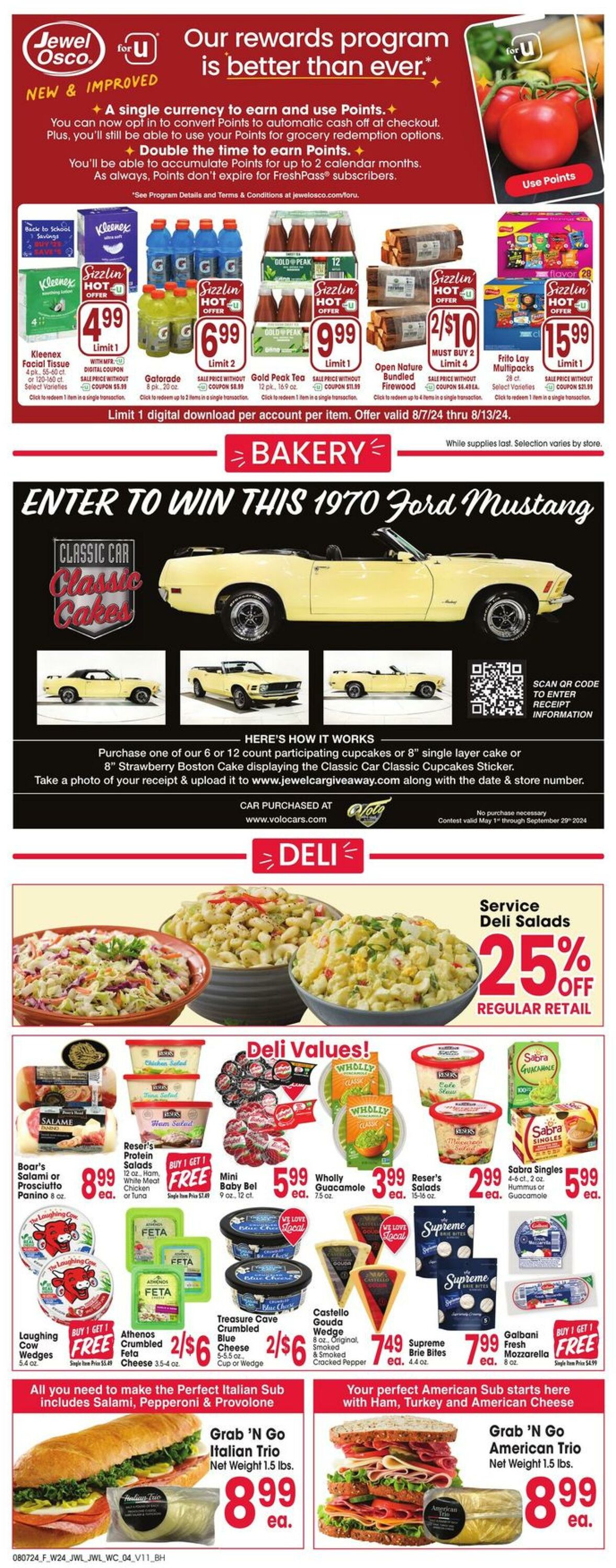 Weekly ad Jewel Osco 08/07/2024 - 08/13/2024