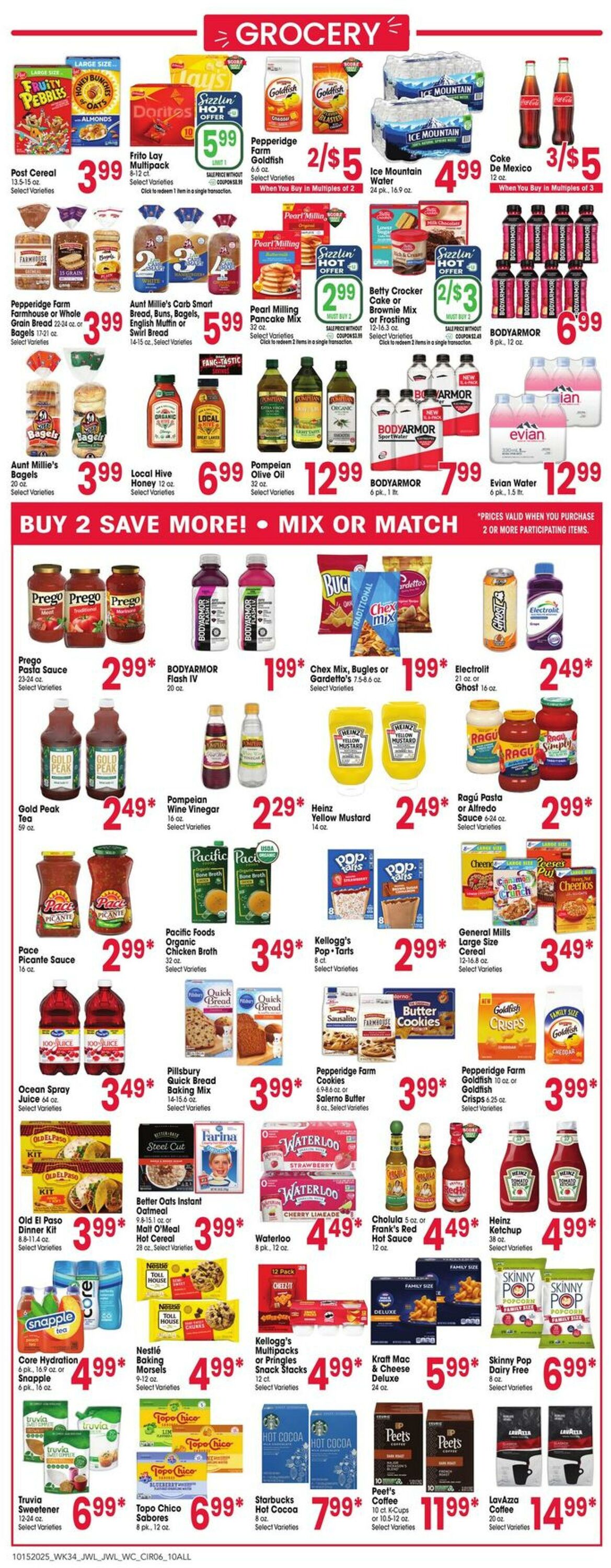 Weekly ad Jewel Osco 10/15/2025 - 10/21/2025