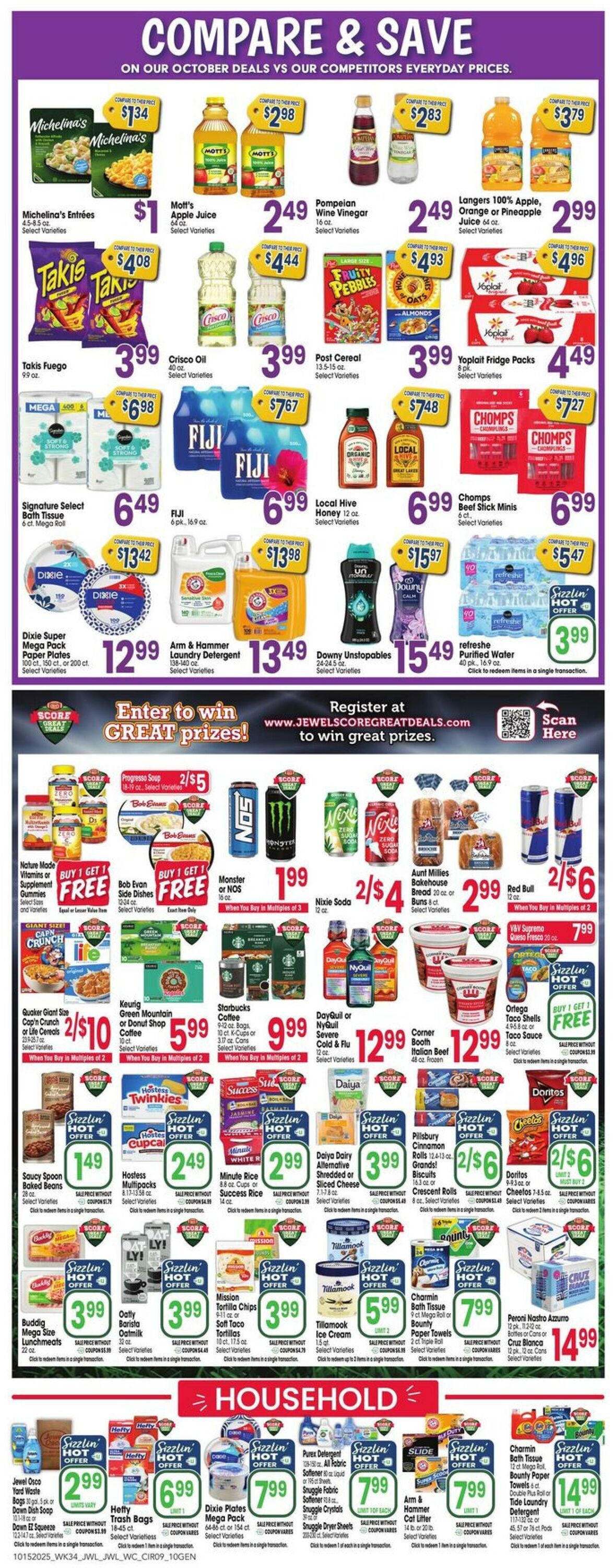 Weekly ad Jewel Osco 10/15/2025 - 10/21/2025