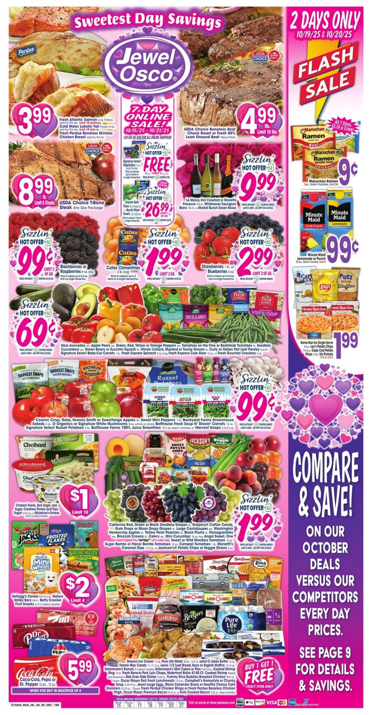 Weekly ad Jewel Osco 10/15/2025 - 10/21/2025