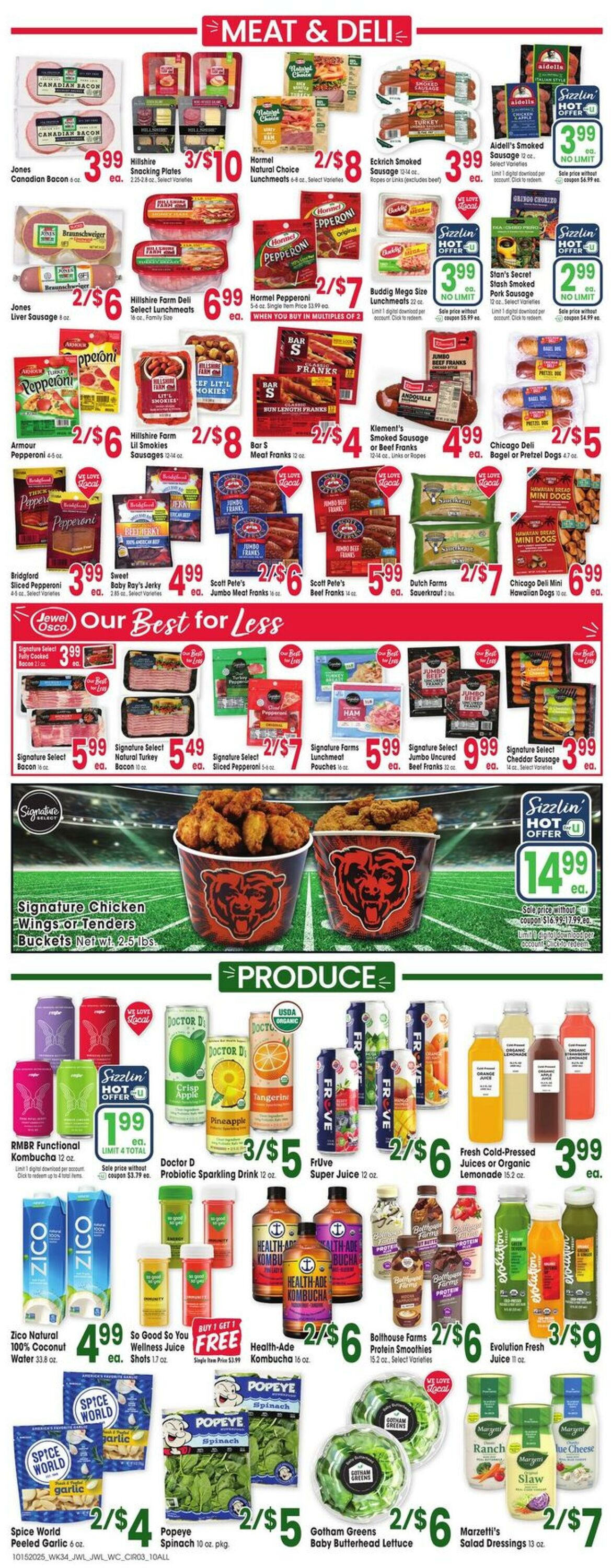 Weekly ad Jewel Osco 10/15/2025 - 10/21/2025