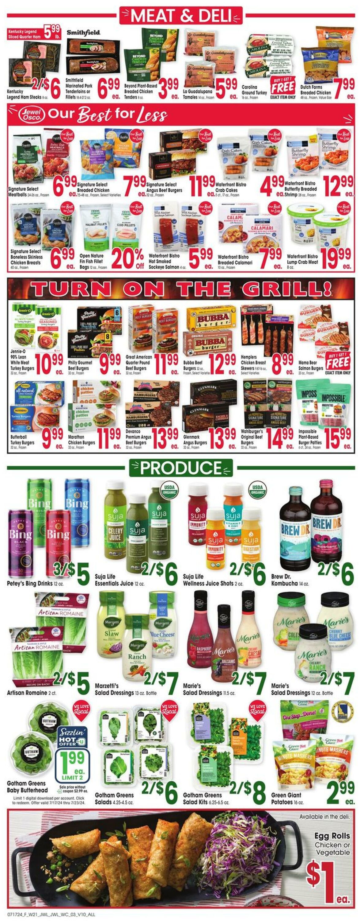 Weekly ad Jewel Osco 07/17/2024 - 07/23/2024