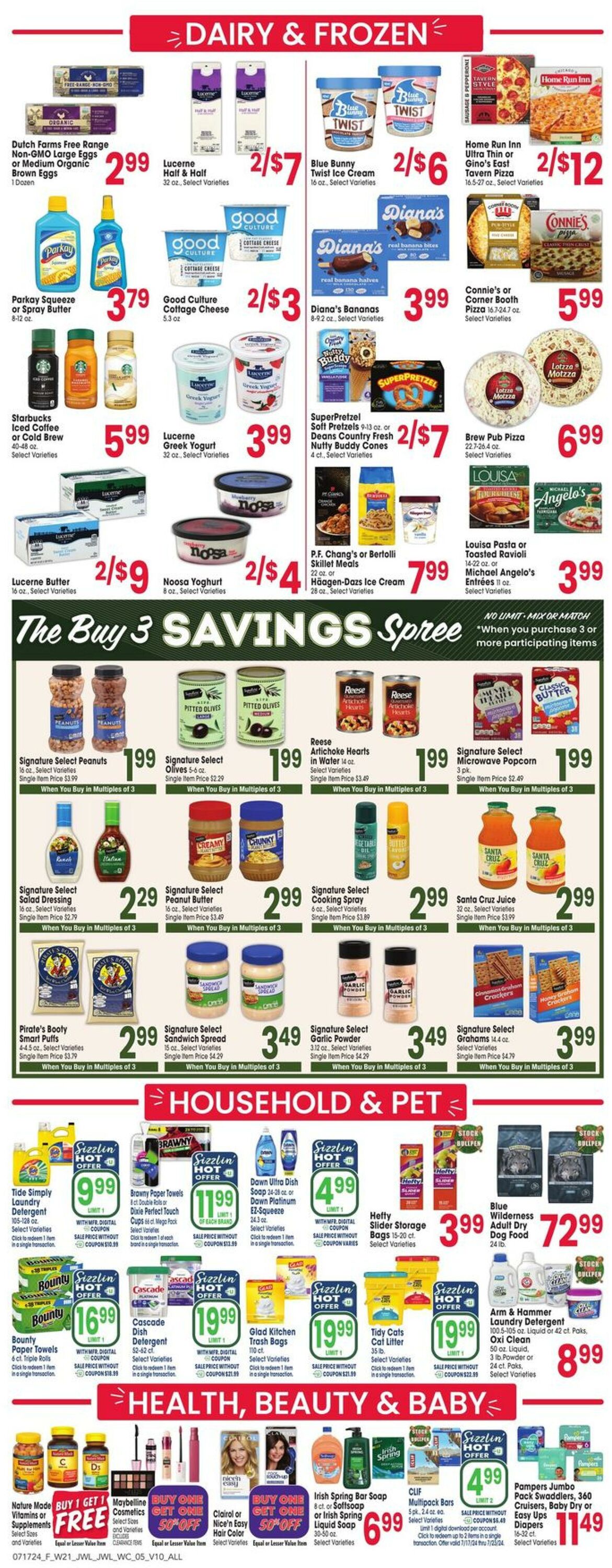 Weekly ad Jewel Osco 07/17/2024 - 07/23/2024