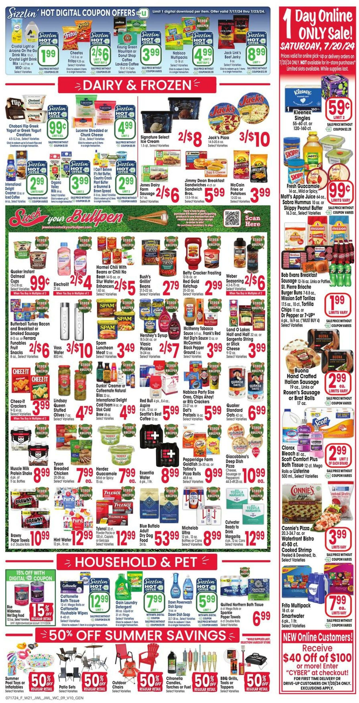 Weekly ad Jewel Osco 07/17/2024 - 07/23/2024