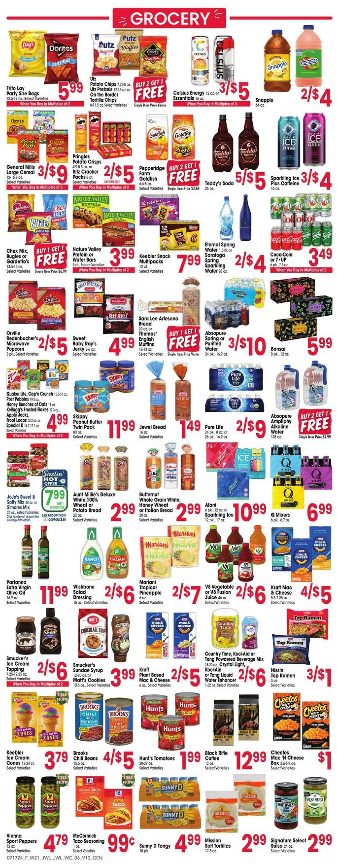 Weekly ad Jewel Osco 07/17/2024 - 07/23/2024