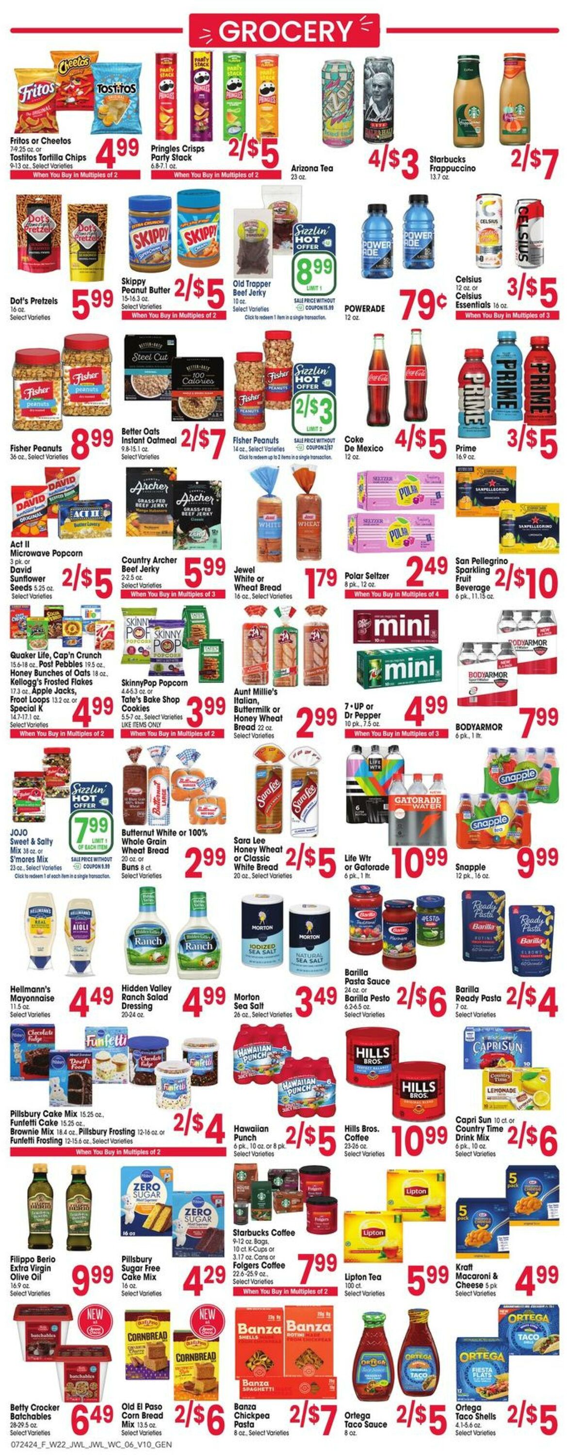 Weekly ad Jewel Osco 07/24/2024 - 07/30/2024