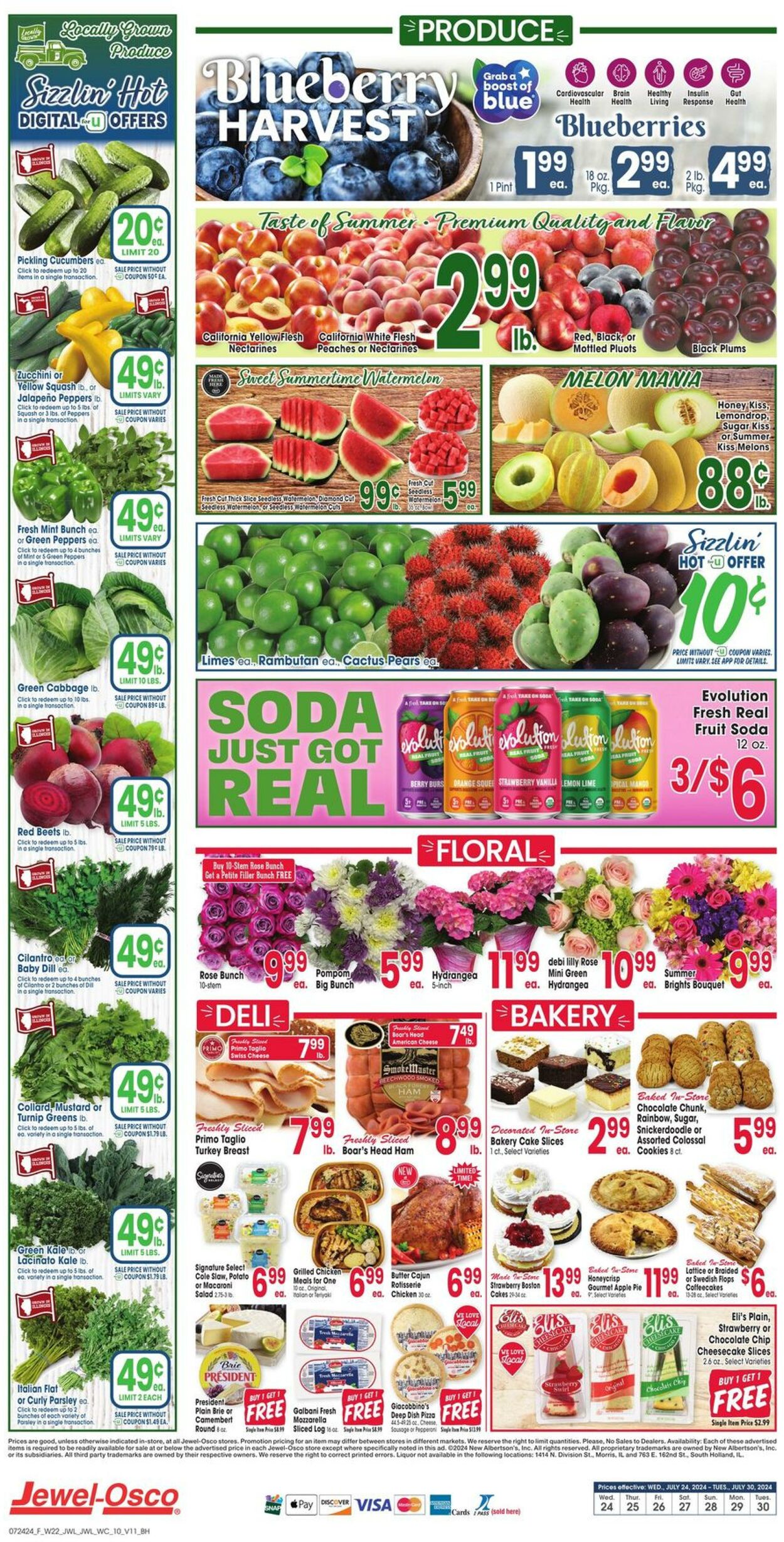 Weekly ad Jewel Osco 07/24/2024 - 07/30/2024