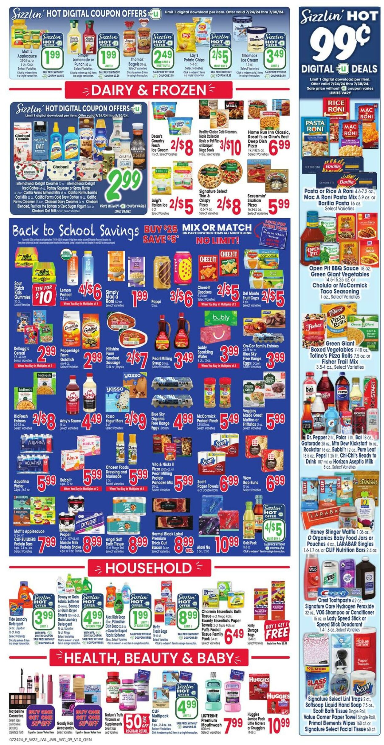 Weekly ad Jewel Osco 07/24/2024 - 07/30/2024