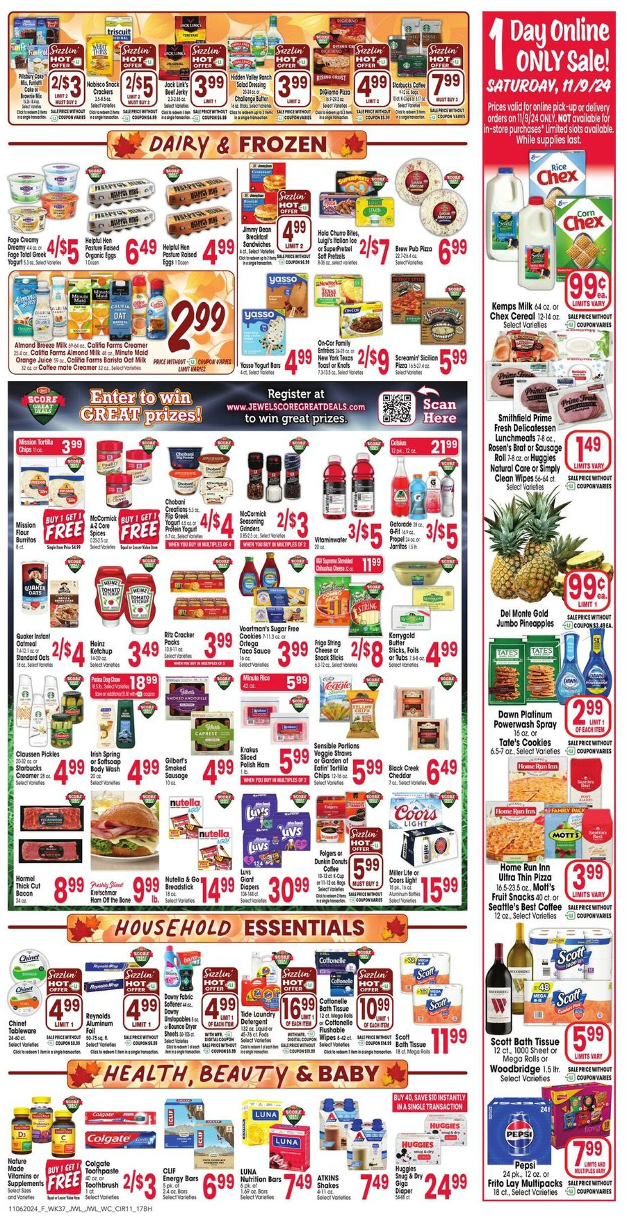 Weekly ad Jewel Osco 11/06/2024 - 11/12/2024