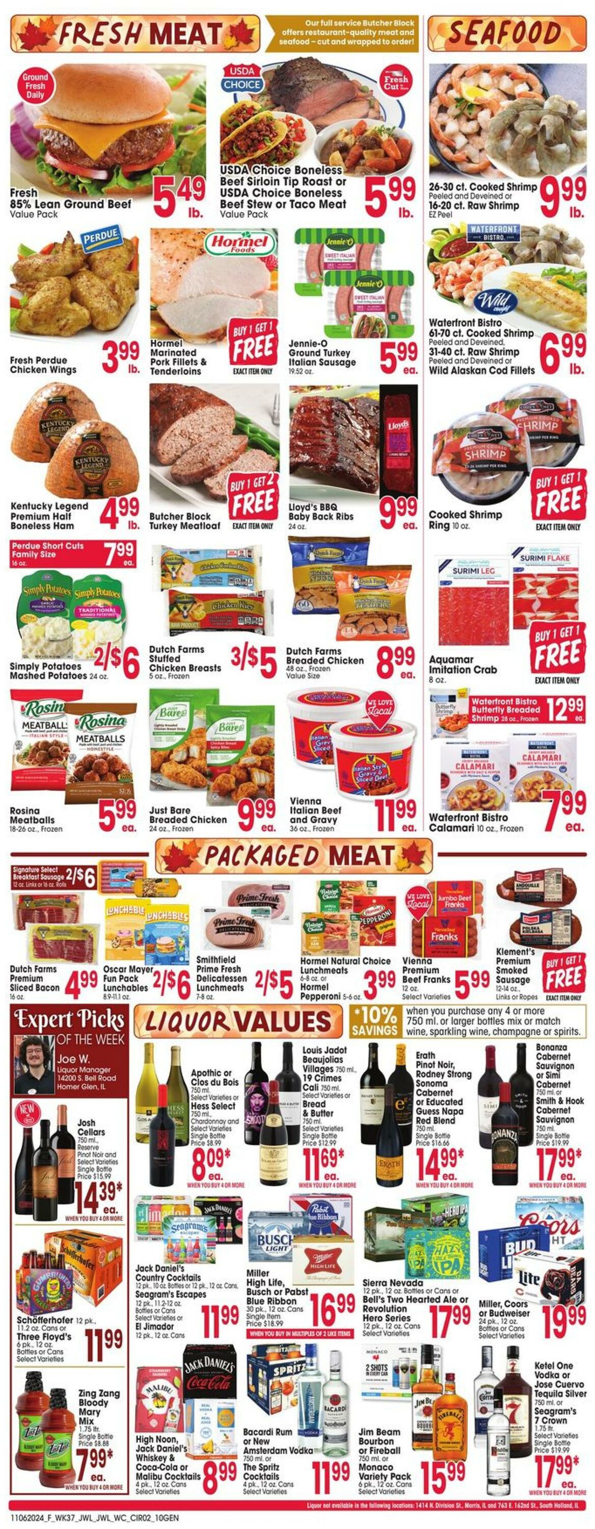 Weekly ad Jewel Osco 11/06/2024 - 11/12/2024