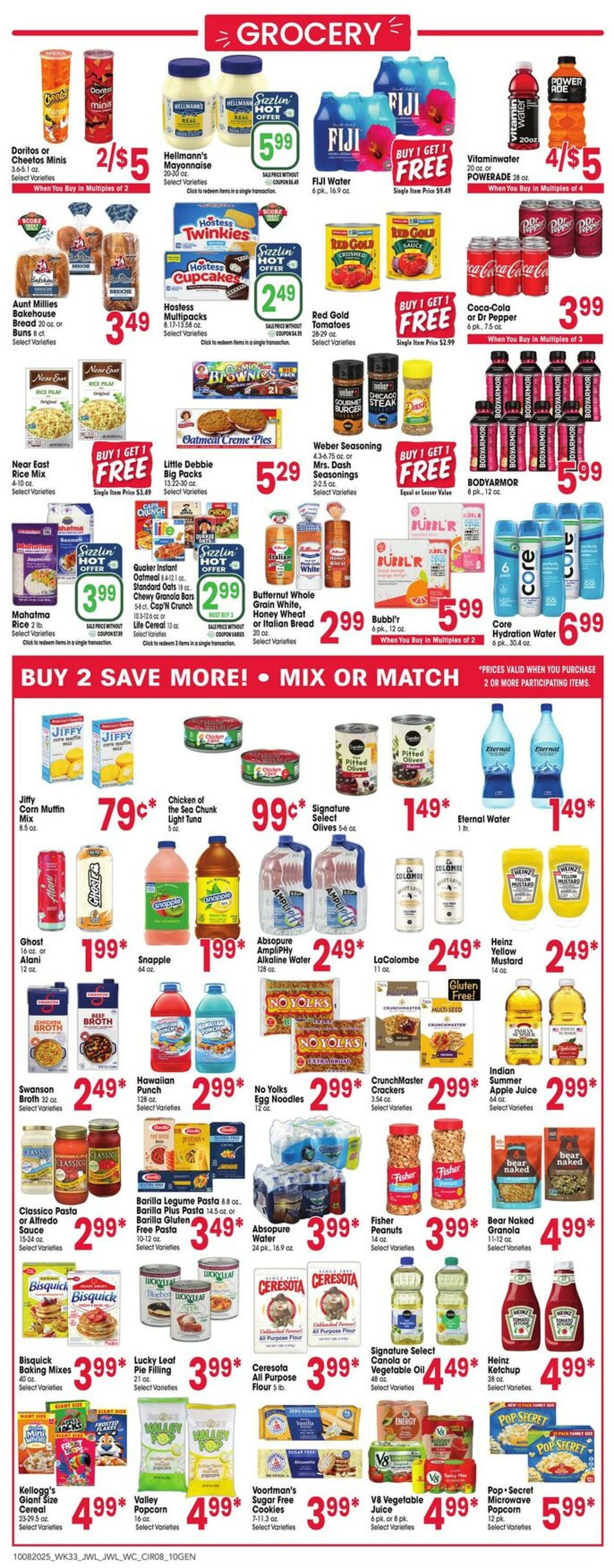 Weekly ad Jewel Osco 10/08/2025 - 10/14/2025