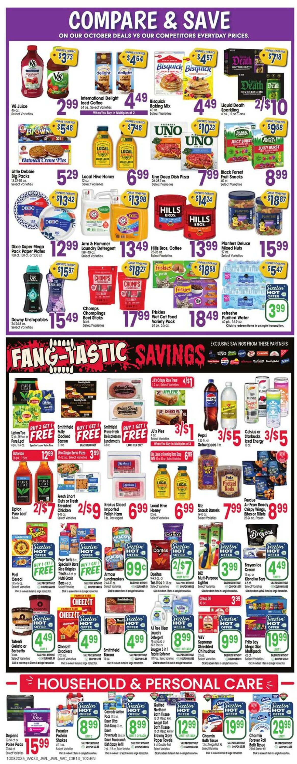 Weekly ad Jewel Osco 10/08/2025 - 10/14/2025