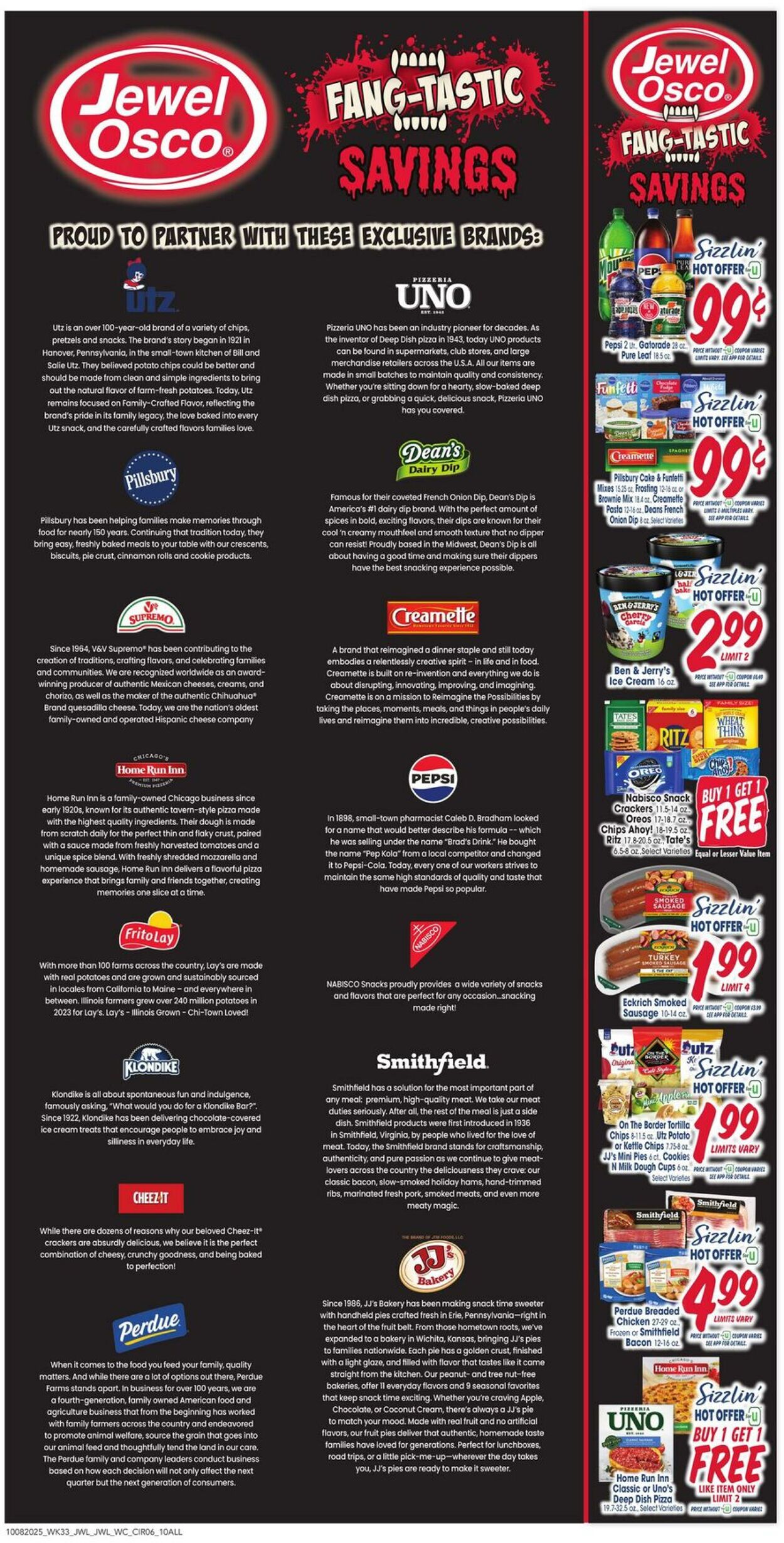 Weekly ad Jewel Osco 10/08/2025 - 10/14/2025