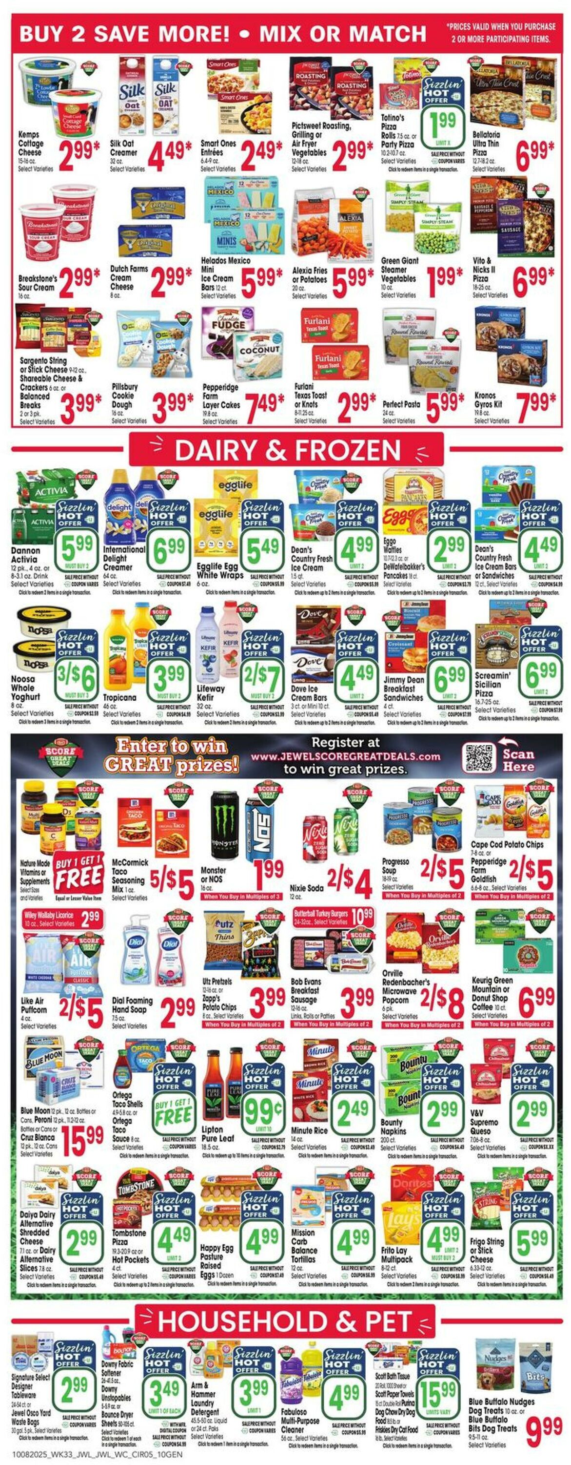 Weekly ad Jewel Osco 10/08/2025 - 10/14/2025