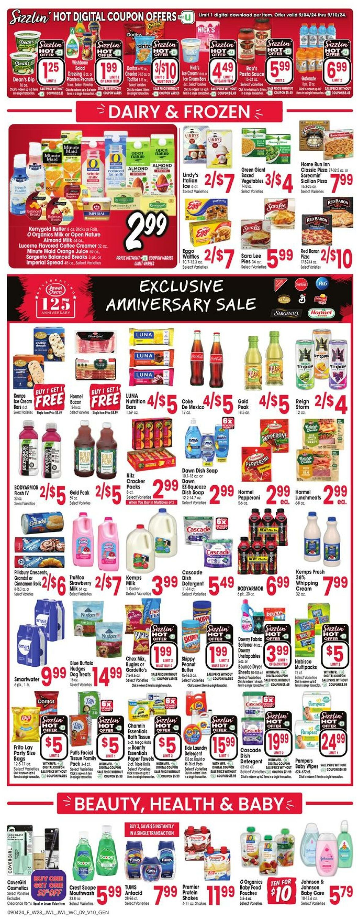 Weekly ad Jewel Osco 09/04/2024 - 09/10/2024